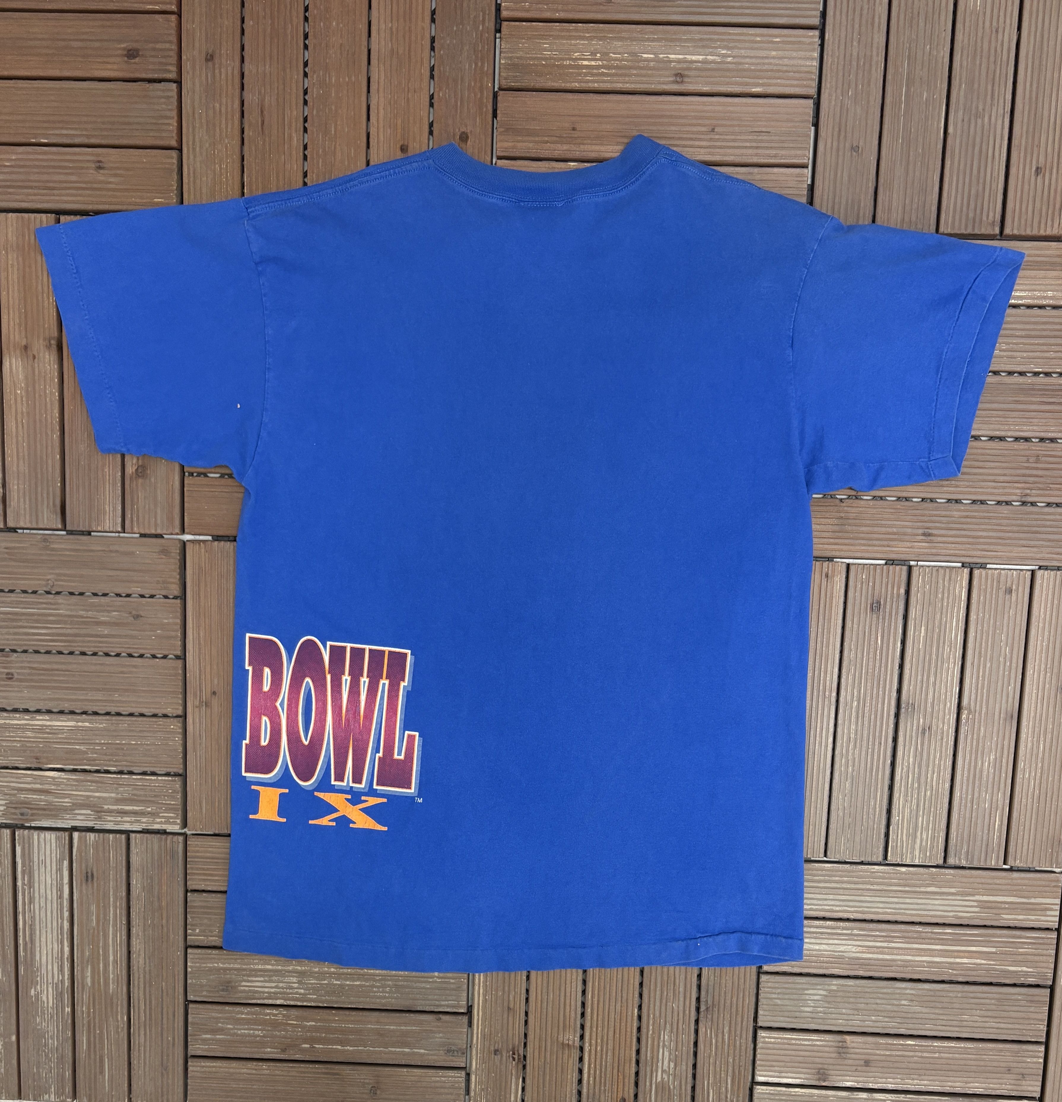 Vintage Super Bowl XXIX Vintage Made in USA Blue T-Shirt Tee Size US XL / EU 56 / 4 - 4 Thumbnail