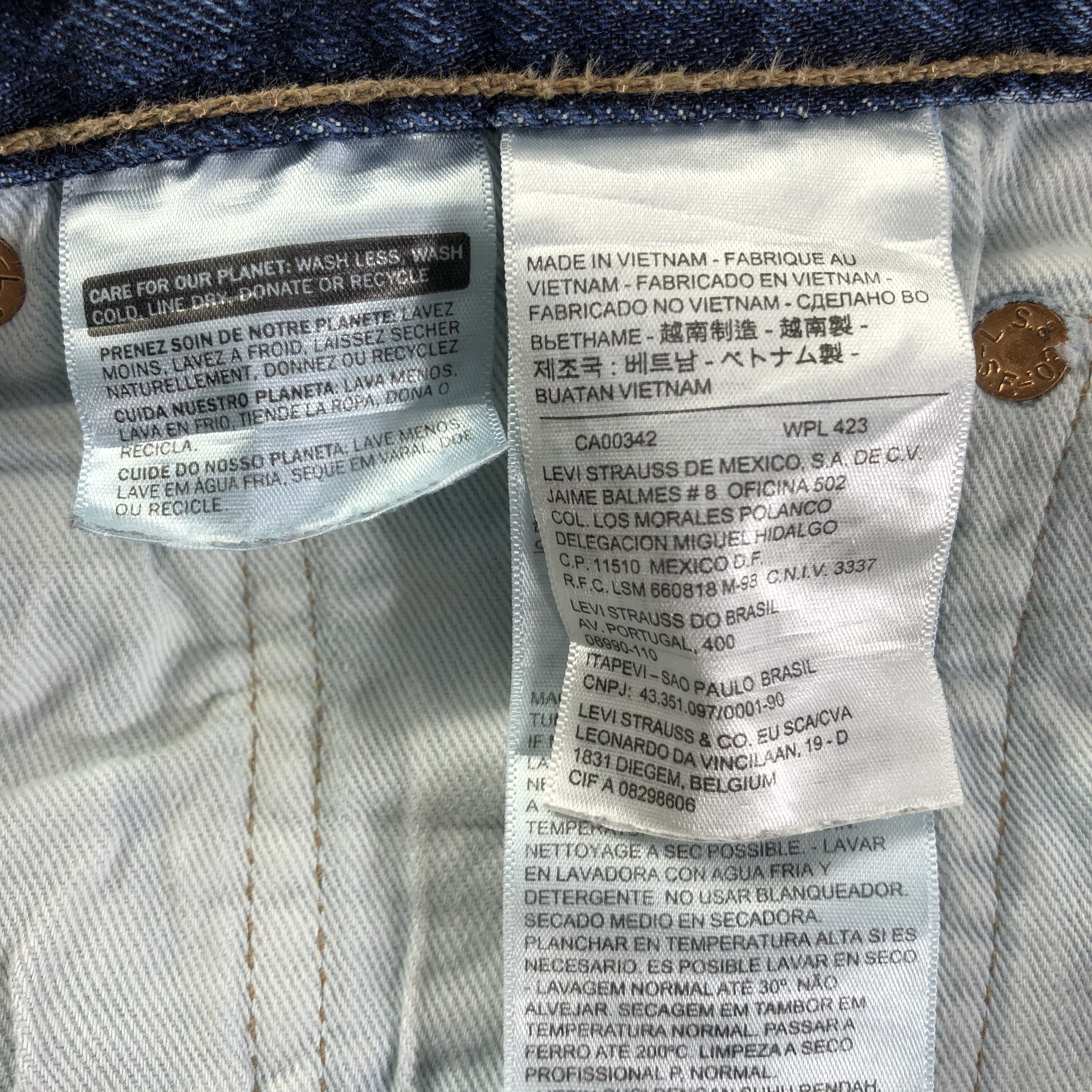 Levi's × Vintage Vintage Blue Wash Levis 501 Jeans-JM3314 Size US 34 / EU 50 - 10 Thumbnail
