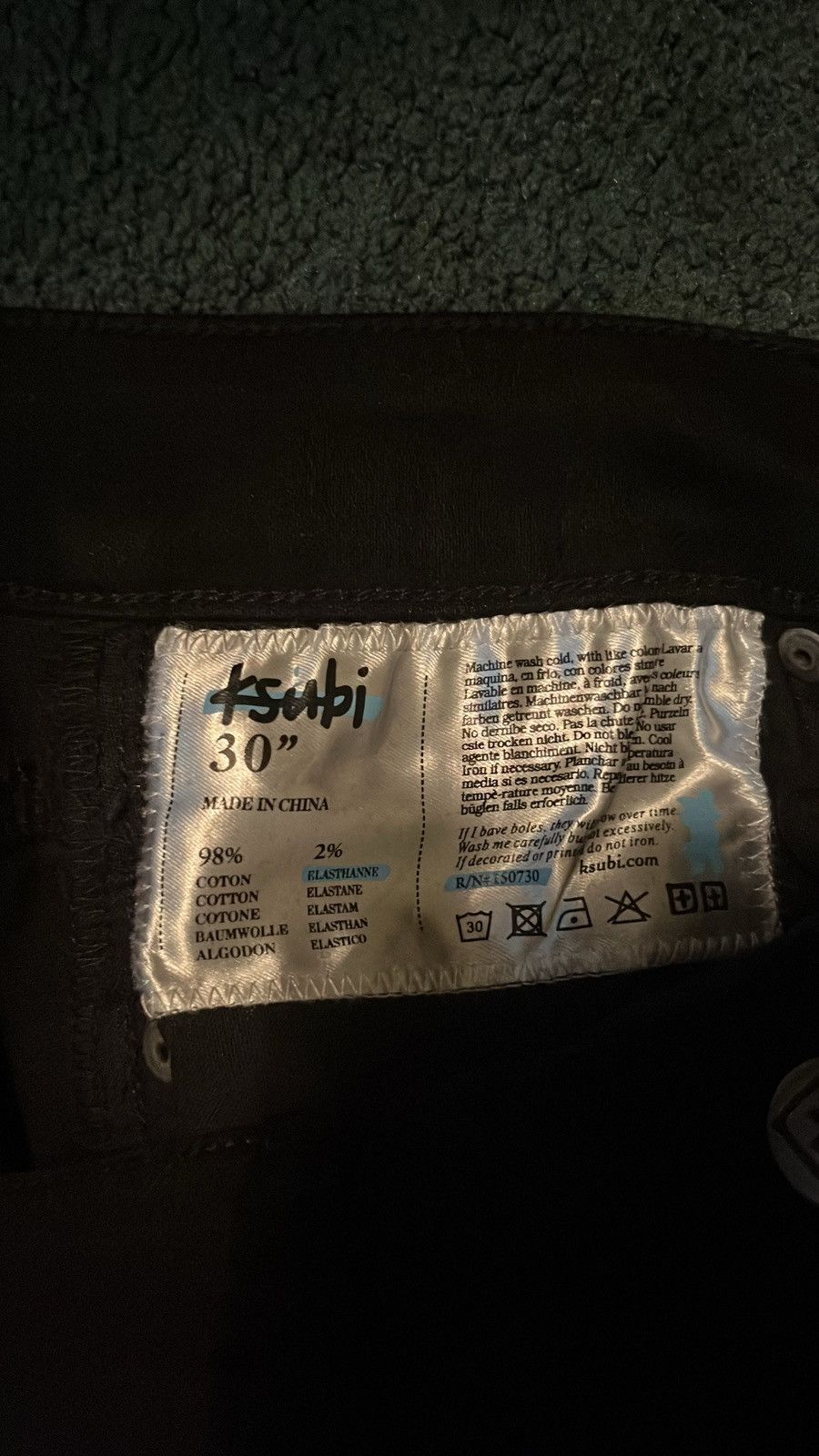 Ksubi black ksubi jeans Size US 30 / EU 46 - 4 Thumbnail