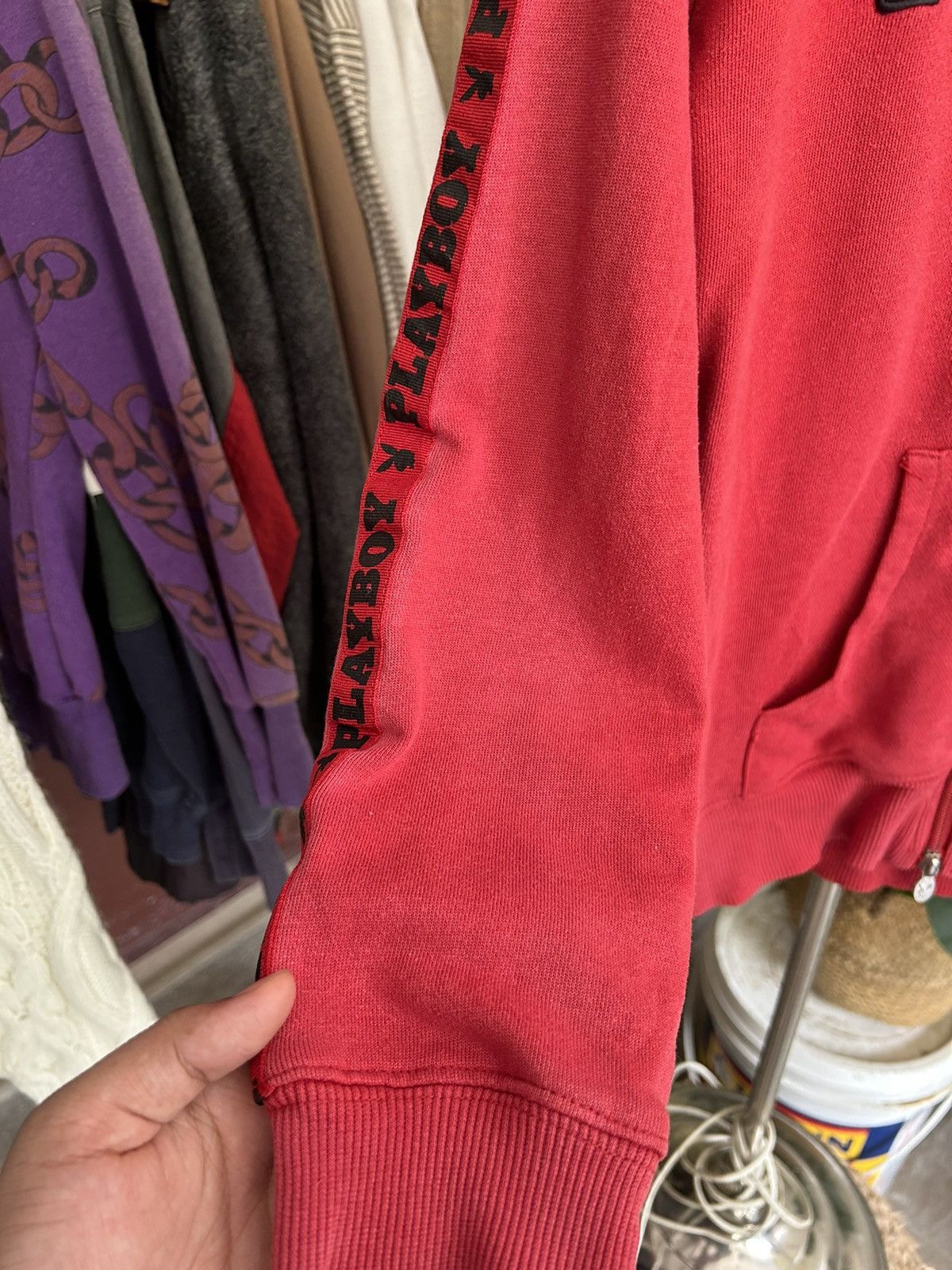Playboy Playboy Hoodie Side Tipe Size L / US 10 / IT 46 - 9 Thumbnail