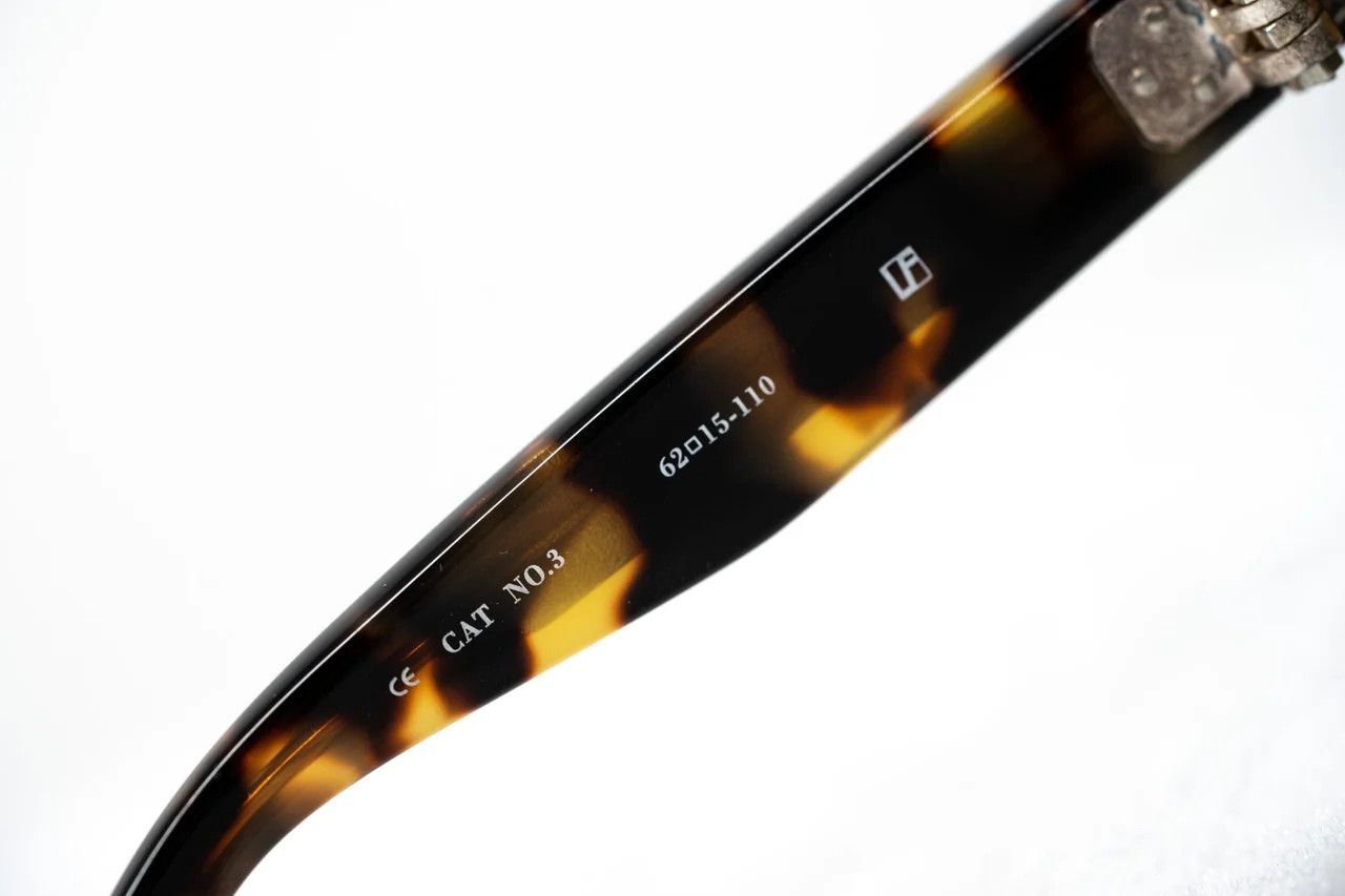 Ann Demeulemeester Ann Demeulemeester Sunglasses Oversized Tortoise and Brown Size ONE SIZE - 4 Thumbnail