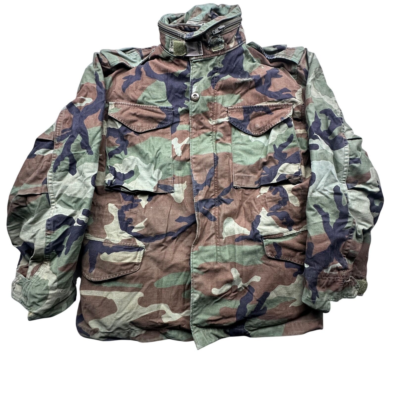 Other Vintage US Army M-65 Field Jacket Men S Military Camouflage Size US S / EU 44-46 / 1 - 1 Thumbnail