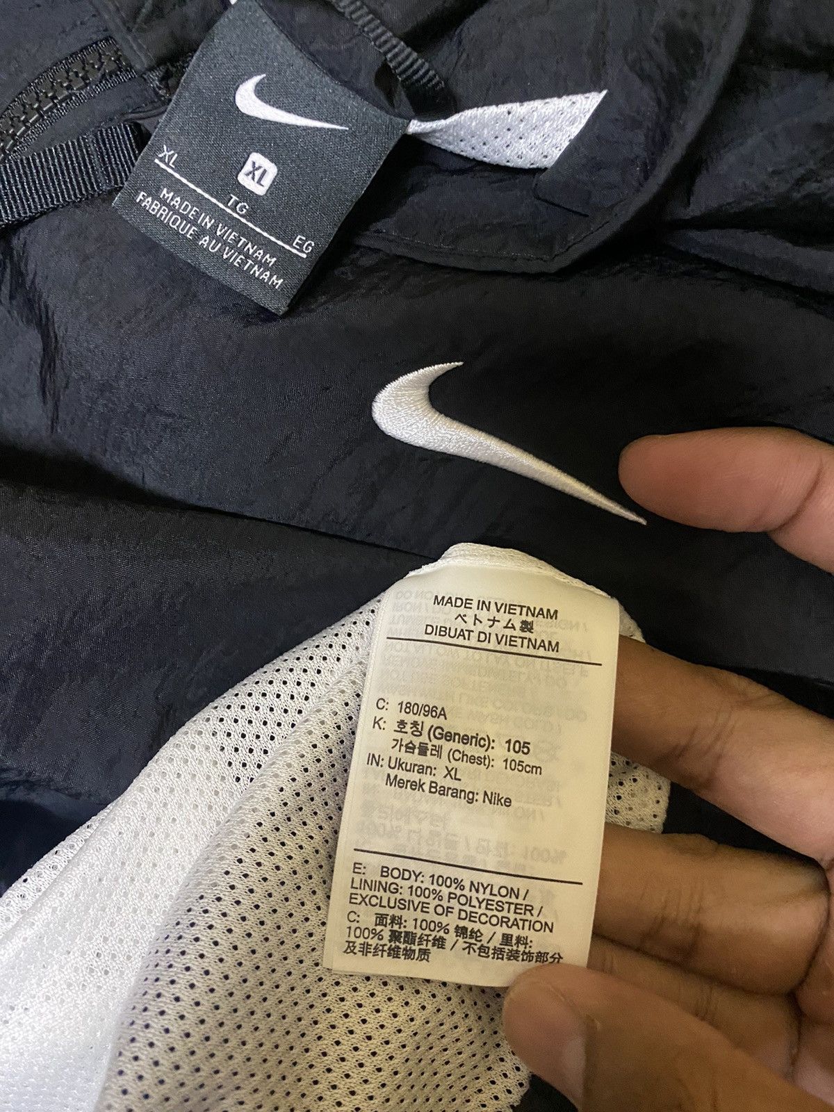 Nike 🔥 Rare 🔥 Nike Sweater Spellout / Nike Sweater Big Logo Size US XL / EU 56 / 4 - 19 Thumbnail