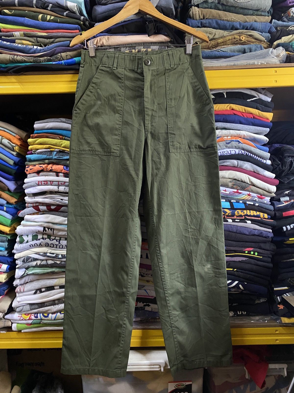 Vintage Vintage Dutch Shell Military olive green army pants Size US 30 / EU 46 - 1 Thumbnail