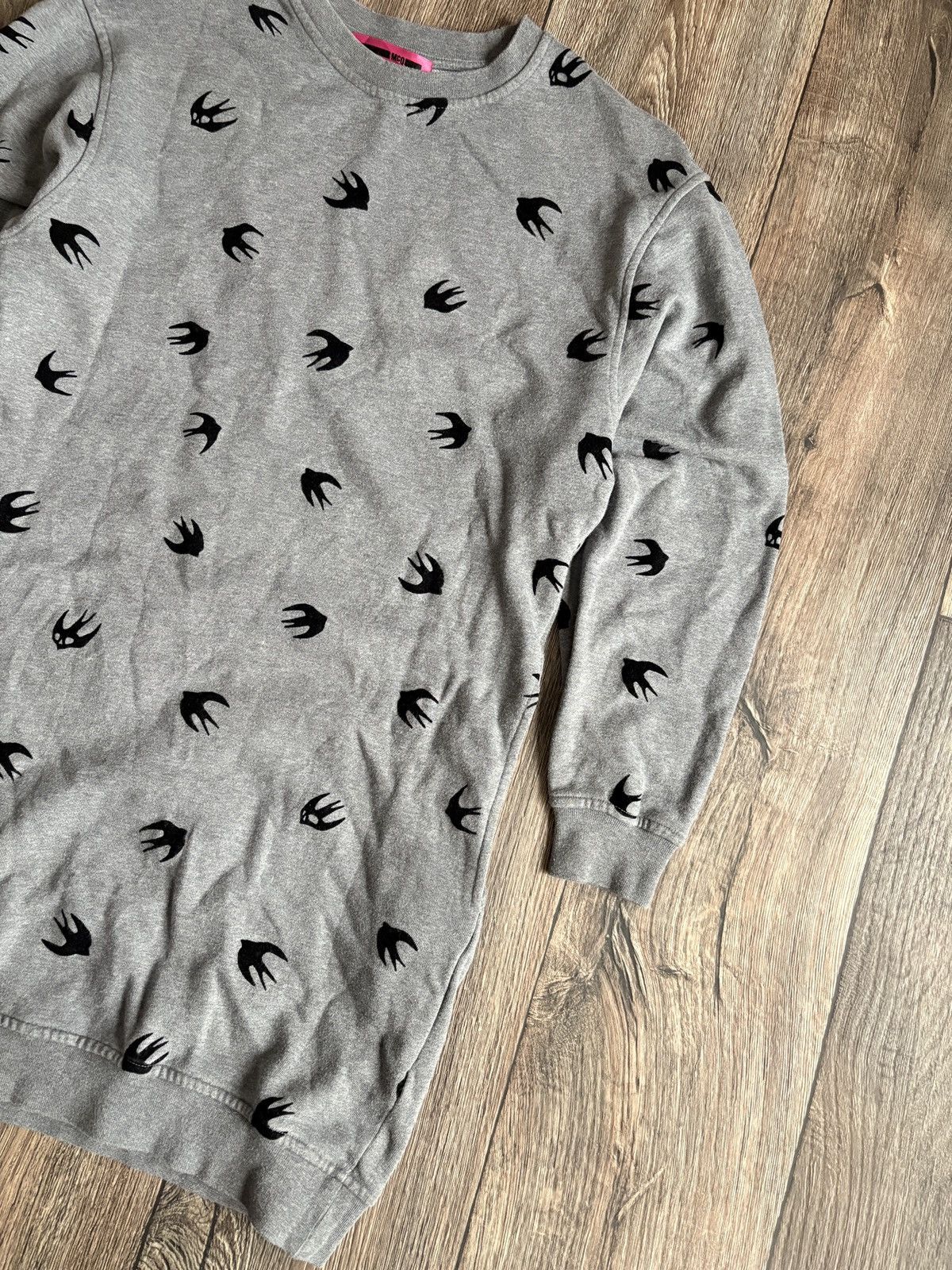 Alexander McQueen Alexander McQueen Swallow Long Dress Sweatshirt All over Size S / US 4 / IT 40 - 3 Thumbnail