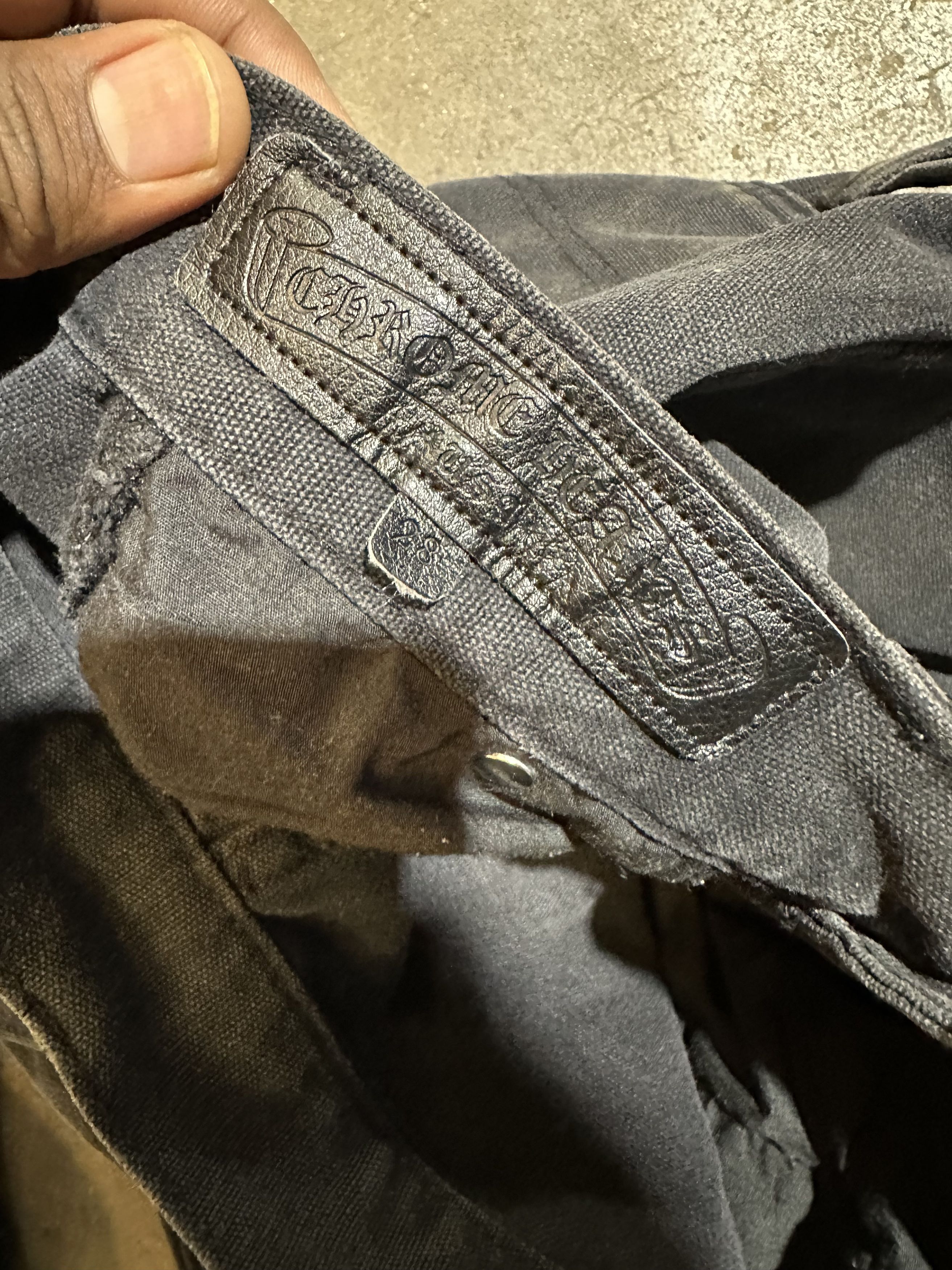 Other Carhartt style Black Double knee Jeans Custom Size US 28 / EU 44 - 6 Thumbnail