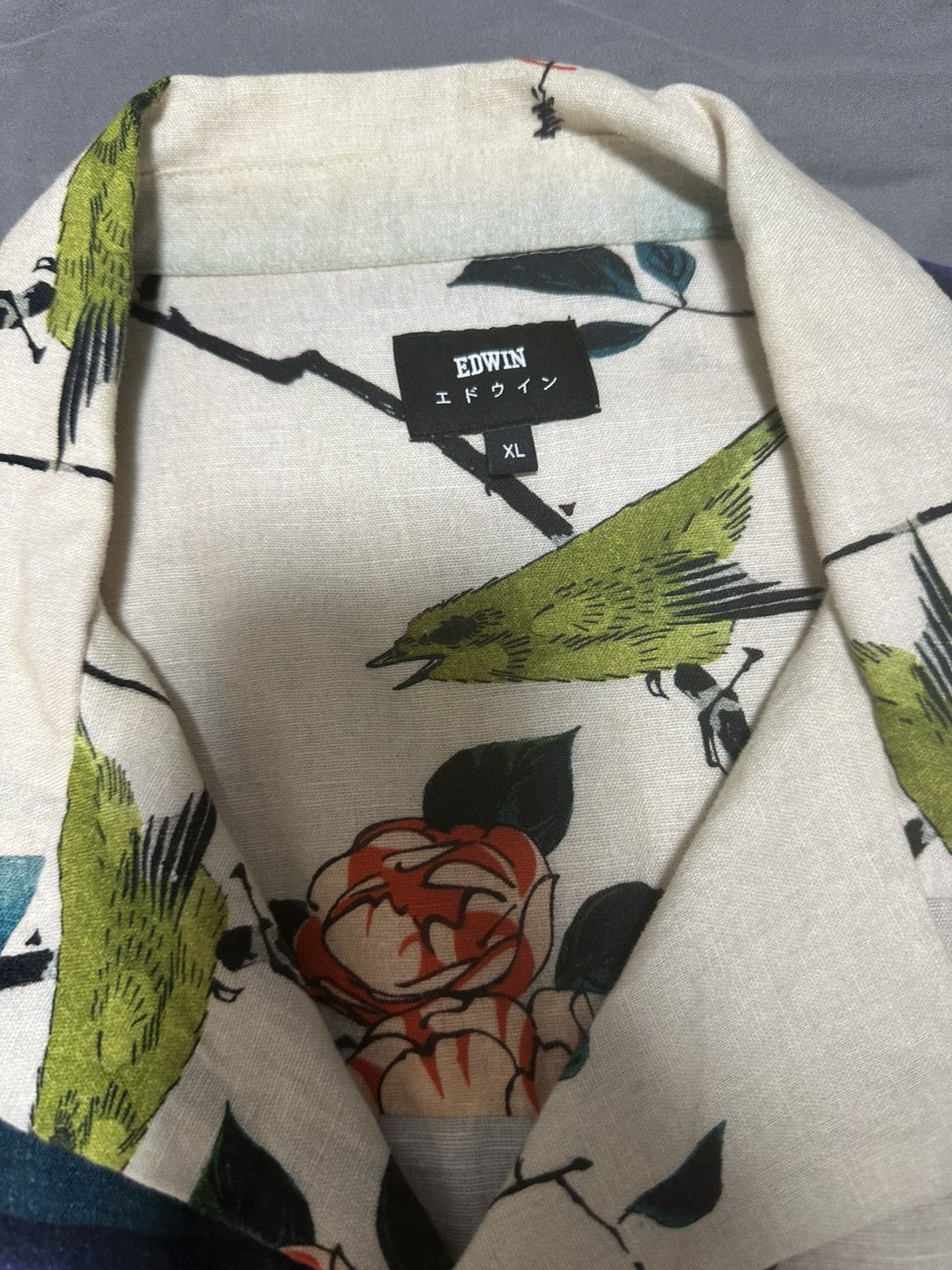 Edwin Edwin Hiroshige Shirt Size US XL / EU 56 / 4 - 2 Thumbnail