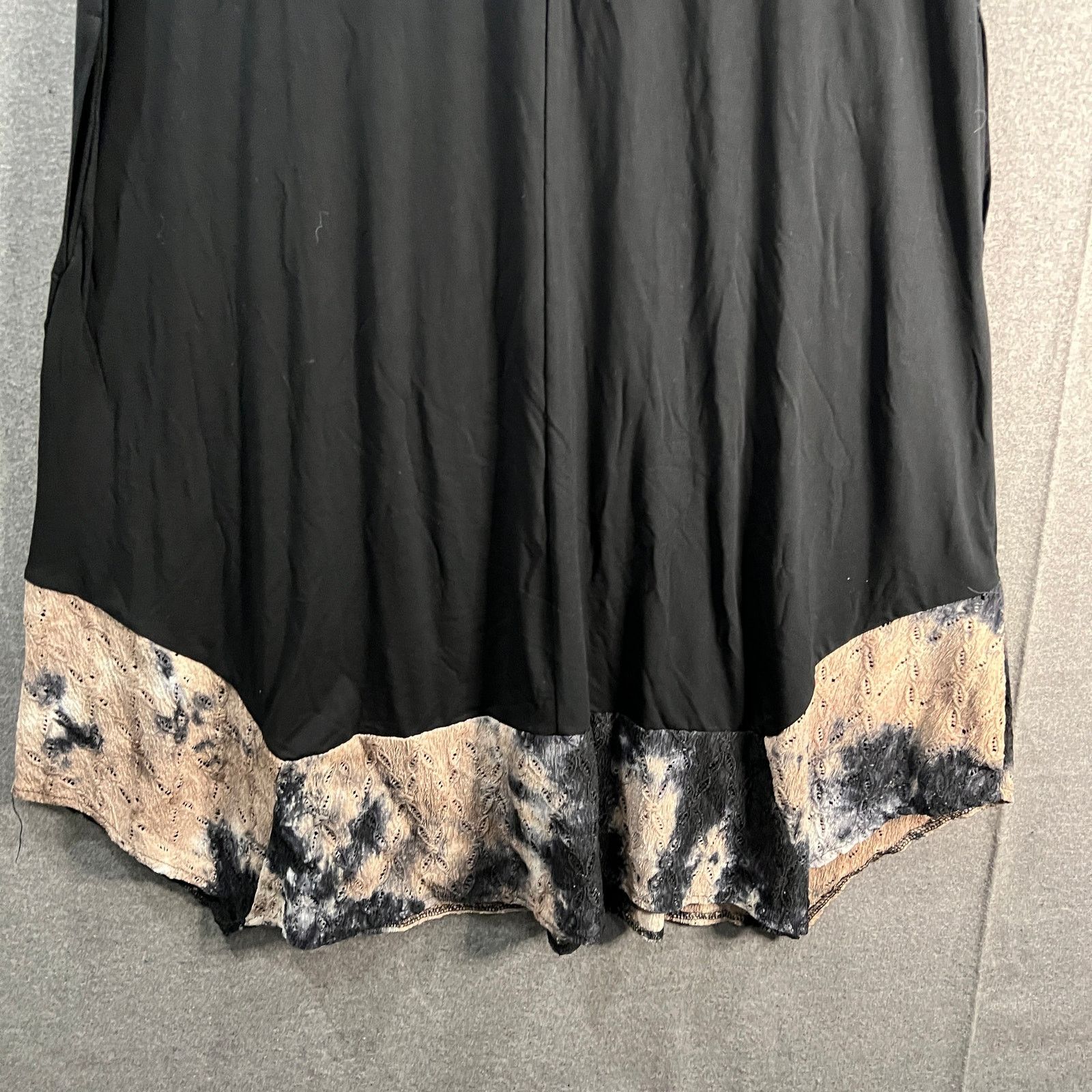 Other LOGO by Lori Goldstein Petite Rayon Dress with Tie-Dye Size XS / US 0-2 / IT 36-38 - 12 Thumbnail