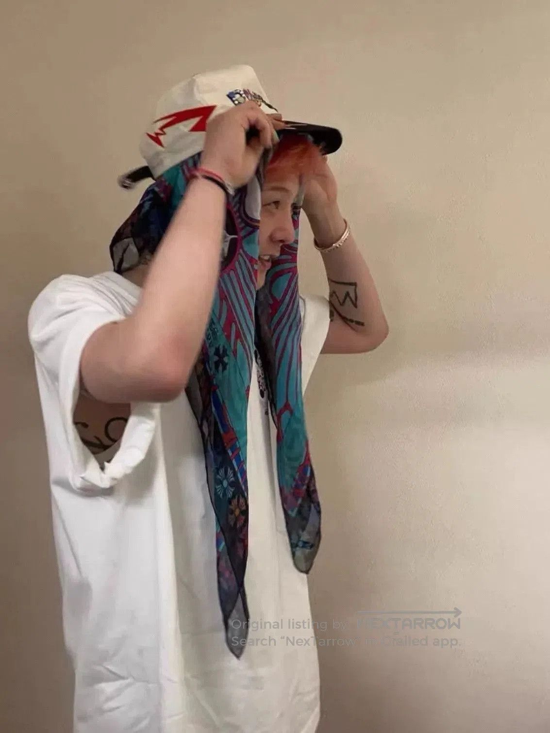 Chrome Hearts chrome hearts colorful silk scarf. Size ONE SIZE - 4 Thumbnail