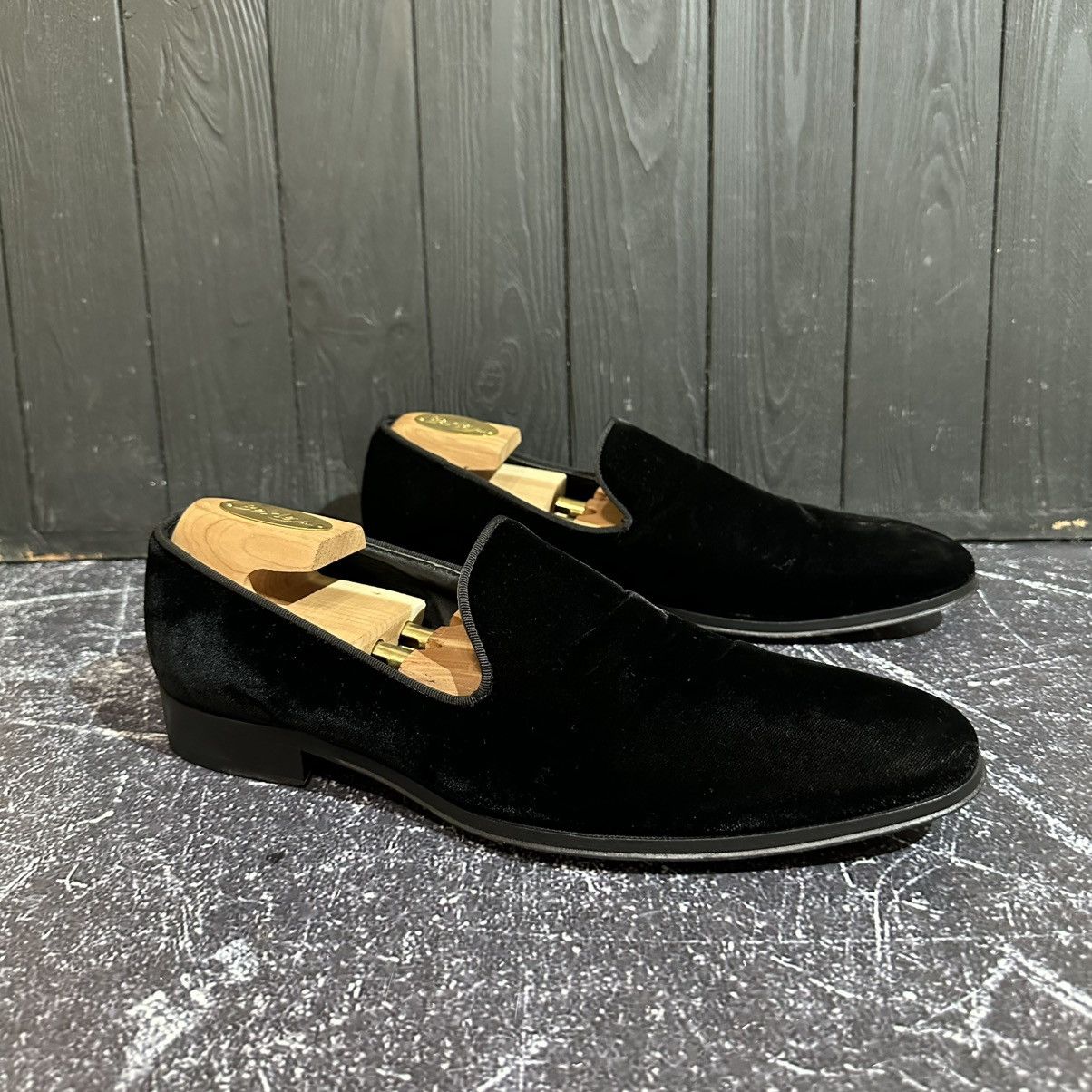 Suitsupply SUITSUPPLY - Men’s Velour Black Formal Shoes Size 43EU Size US 9 / EU 42 - 3 Thumbnail