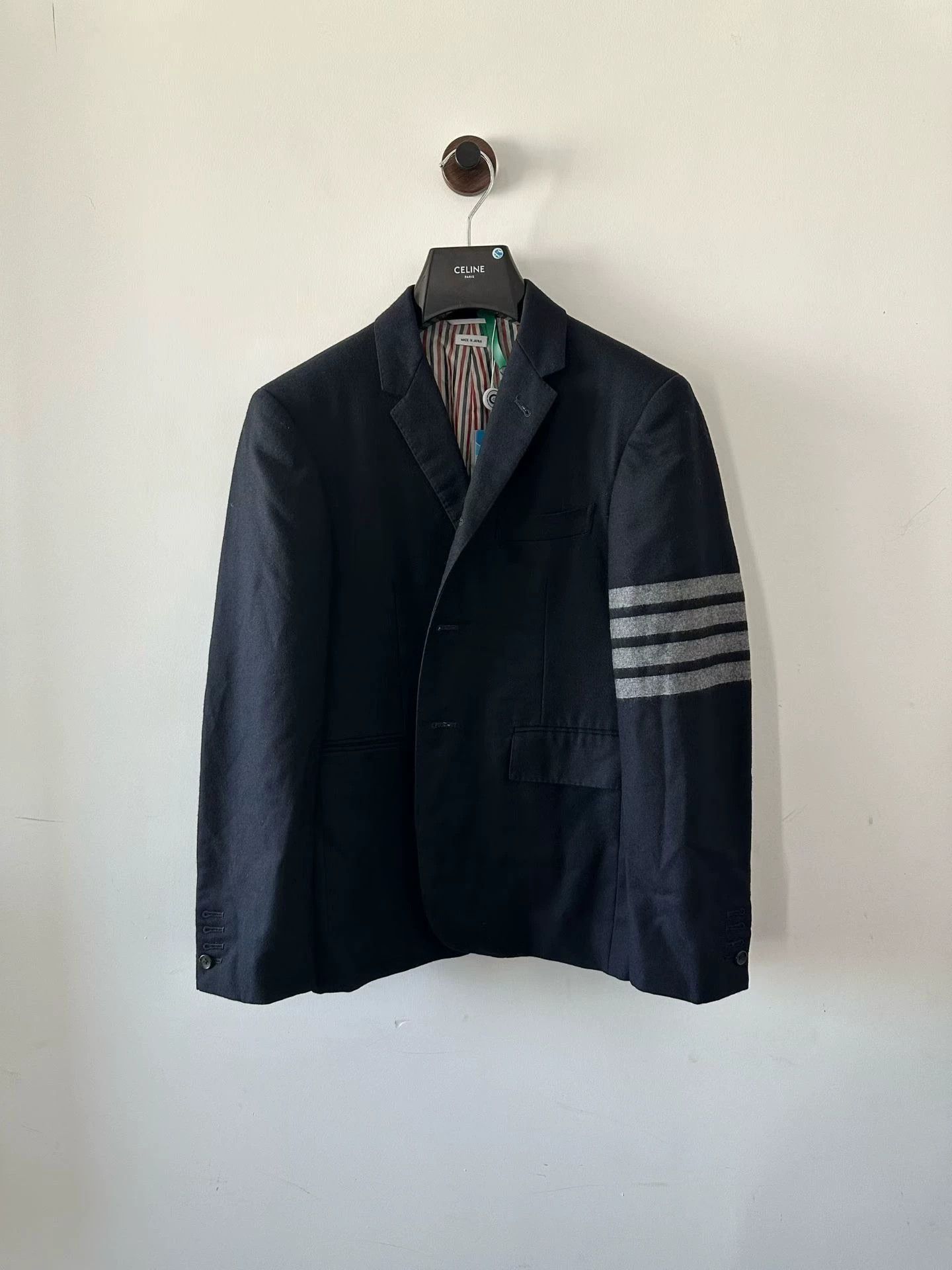 Thom Browne Thom Browne Wool Sleeve Patch Suit Size 40R - 1 Thumbnail