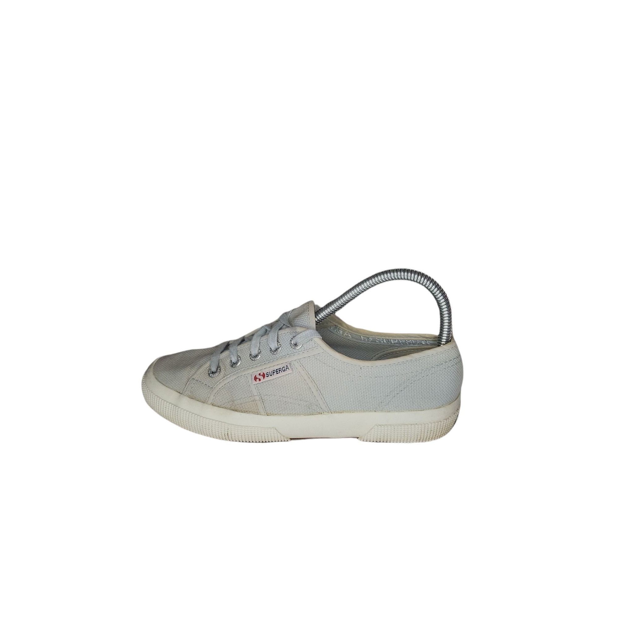 Superga Superga 2750 Sneakers Women Sz 7.5 Frayed Denim Blue White W Size US 7.5 / IT 37.5 - 1 Thumbnail