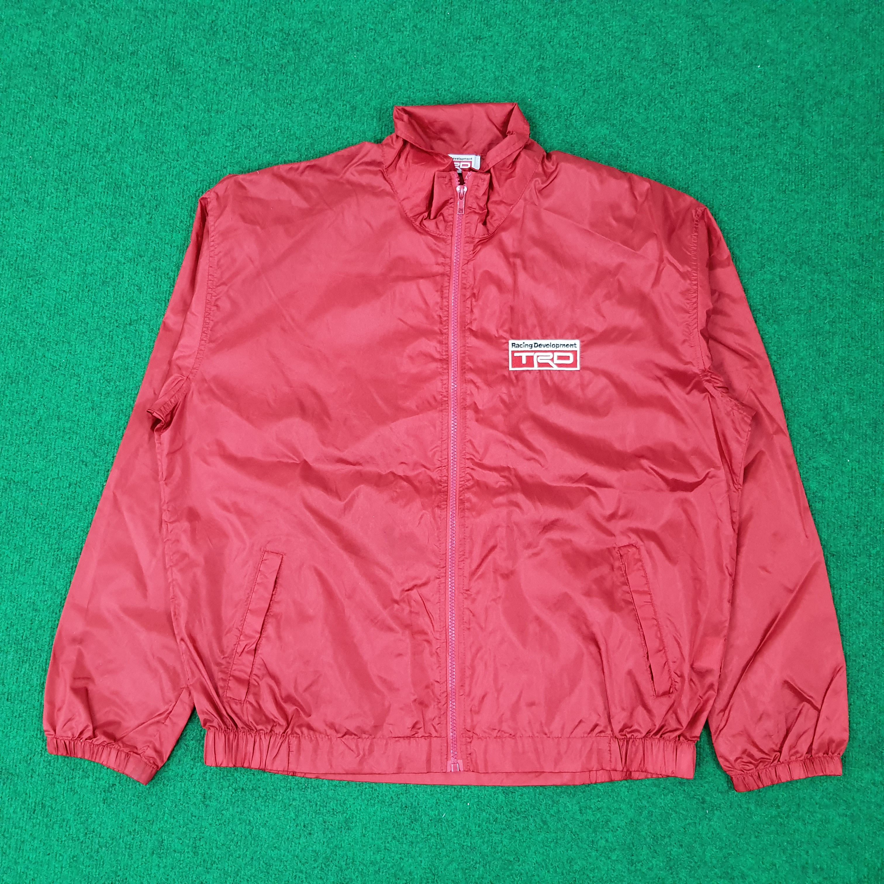Japanese Brand × Vintage Vintage TRD Toyota Motorsports Windbreaker Jacket C236N11 Size US L / EU 52-54 / 3 - 3 Thumbnail