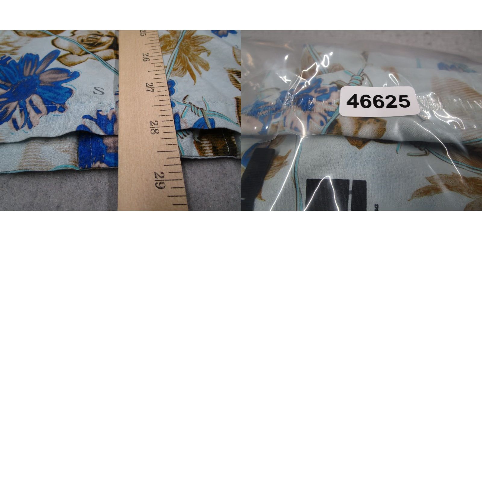 Ksubi KSUBI Shirt Mens Large Blue Floral Hyperflower Button Up Hawaiian Loop Collar Size US L / EU 52-54 / 3 - 8 Thumbnail