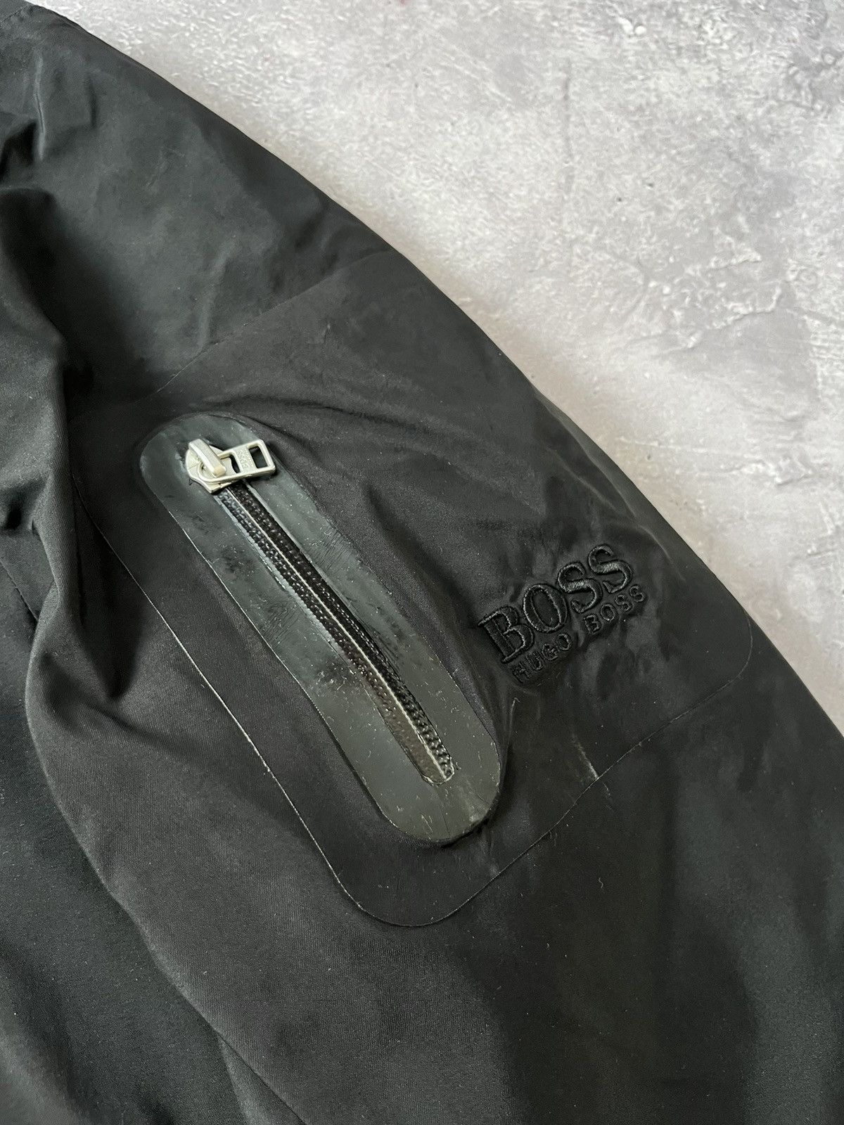 Hugo Boss Mercedes-Benz AMG MA-1ジャケット Hugo Boss Mercedes Benz McLaren Jacket F1 Men's 52 L Cashmere