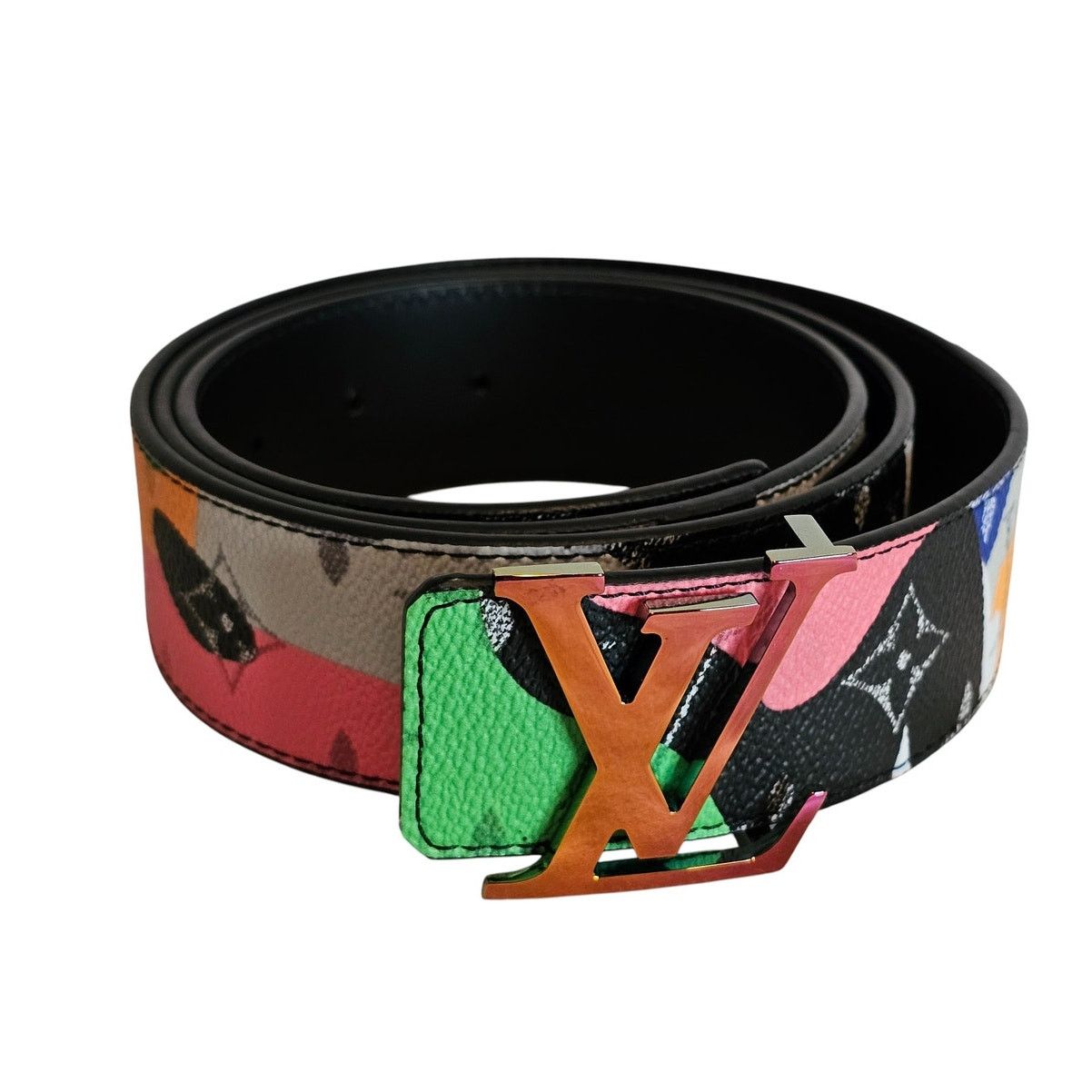 Louis Vuitton Louis Vuitton X Kid Super Monogram Reversible Belt Size 40 - 1 Thumbnail