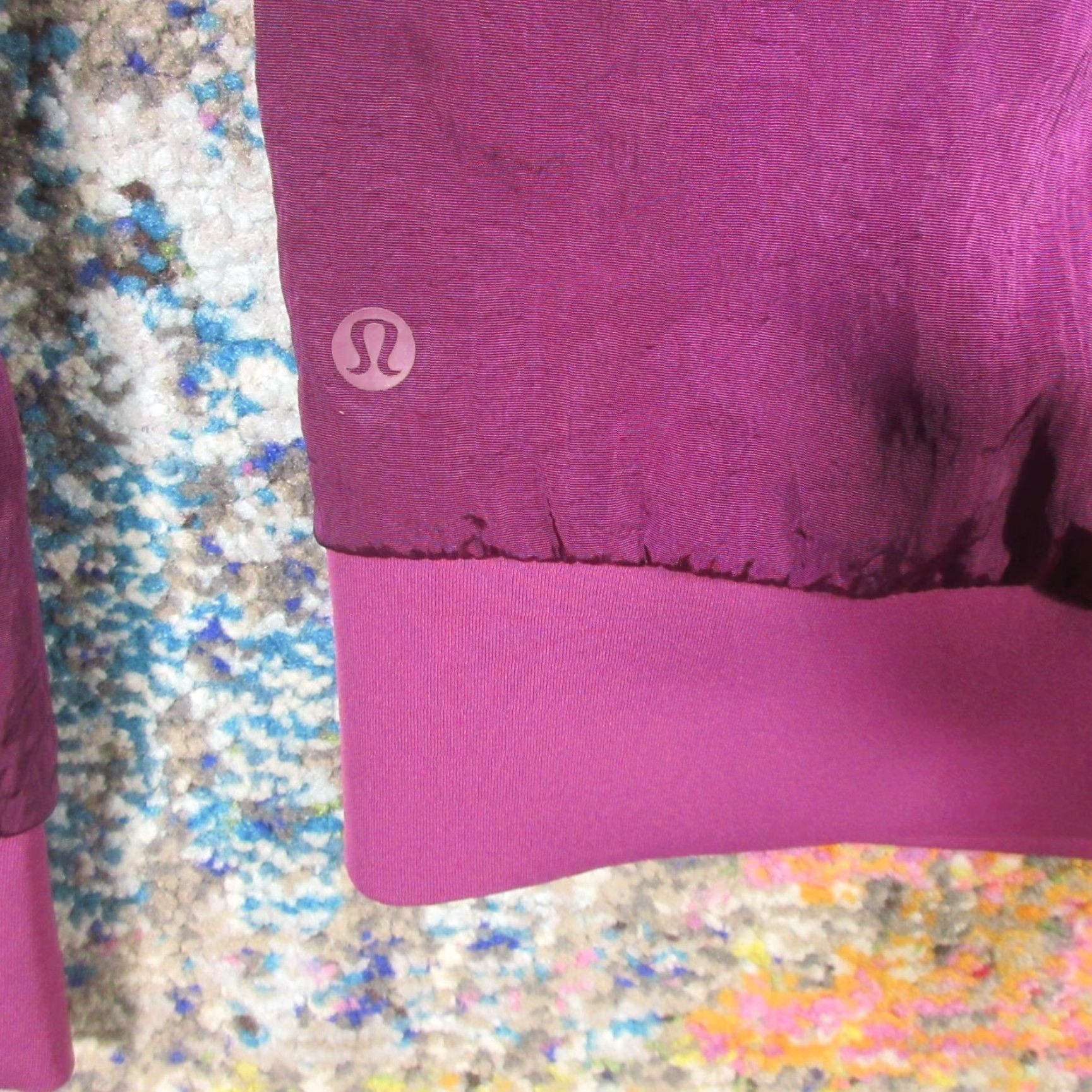 Lululemon Lululemon Puffer Jacket Womens L Magenta Reversible Shiny Blade Collar Primaloft Size L / US 10 / IT 46 - 6 Thumbnail