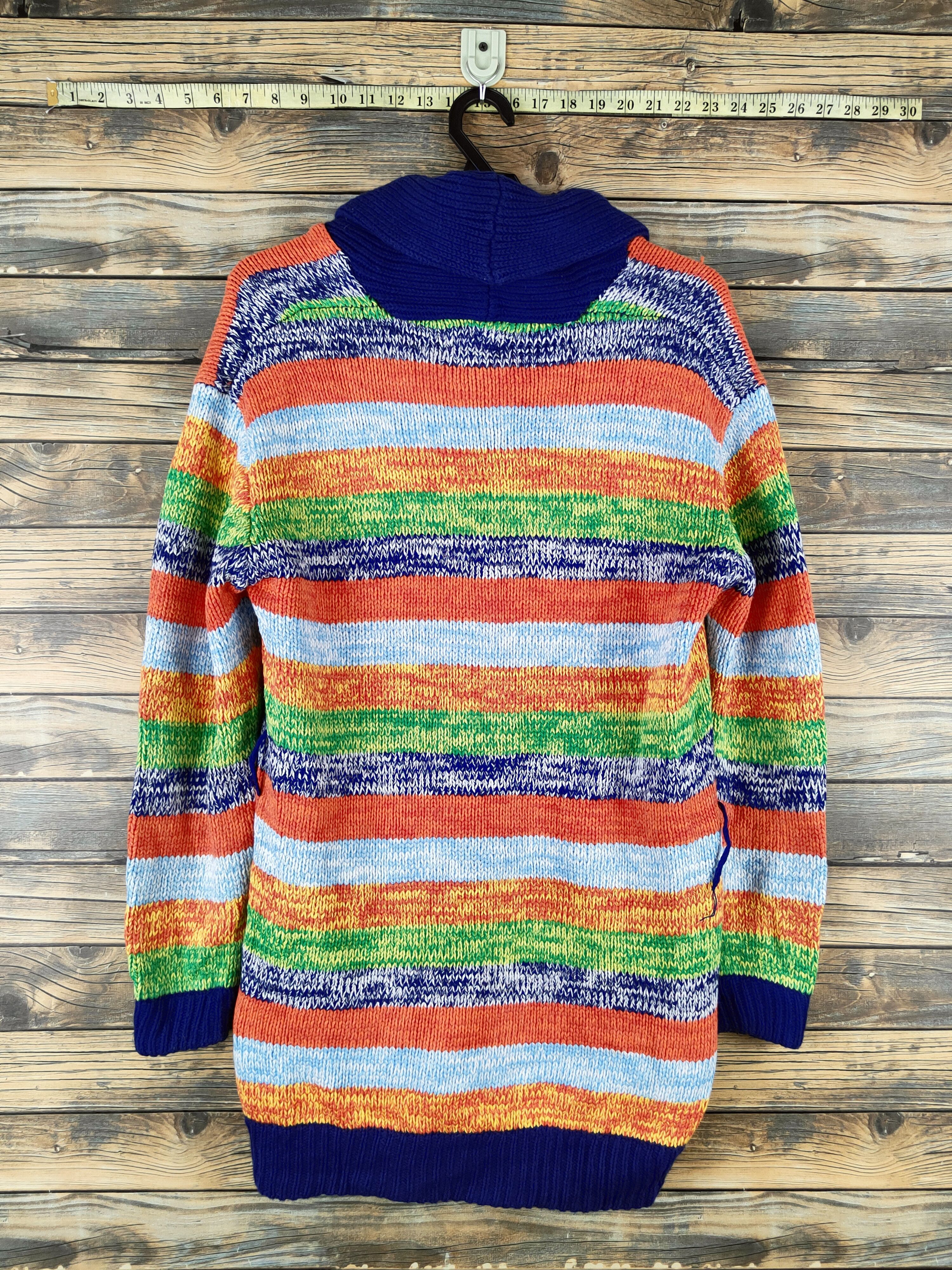 Japanese Brand DL Rodeo Crowns Mix Color Knitwear Cardigan# 46-143 Size US S / EU 44-46 / 1 - 7 Thumbnail