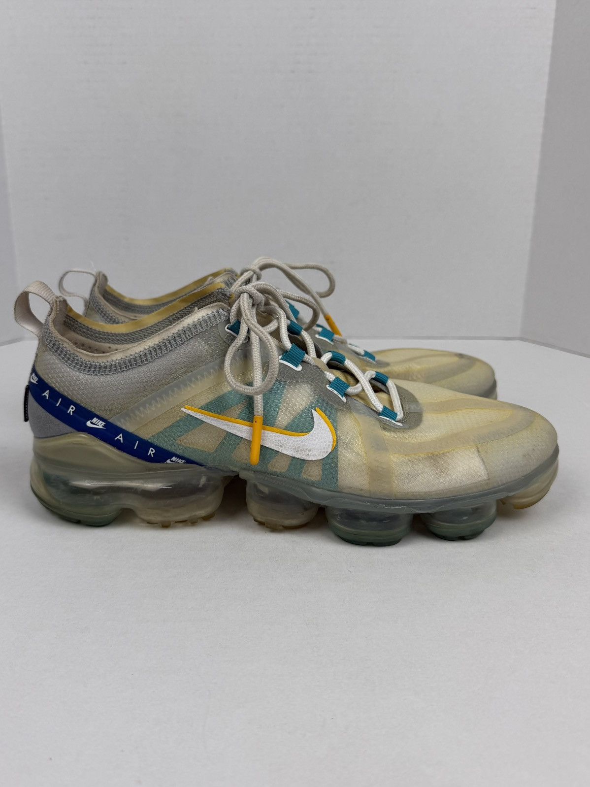 Nike Nike Air VaporMax 19 2019 SE Shoes Wolf Grey/Blue CI1240-102 Size US 8.5 / EU 41-42 - 2 Thumbnail