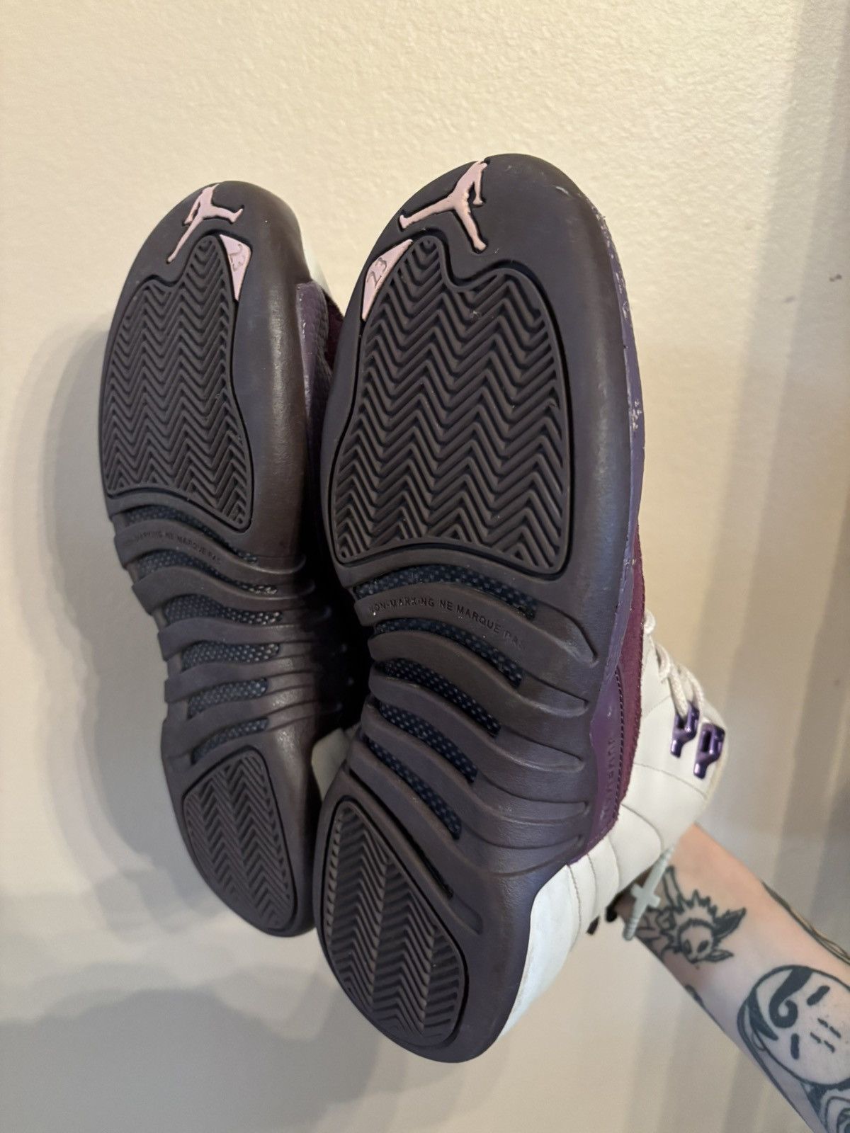 Jordan Brand Air Jordan 12 Retro GS 'Pro Purple' Size US 7 / IT 37 - 5 Thumbnail