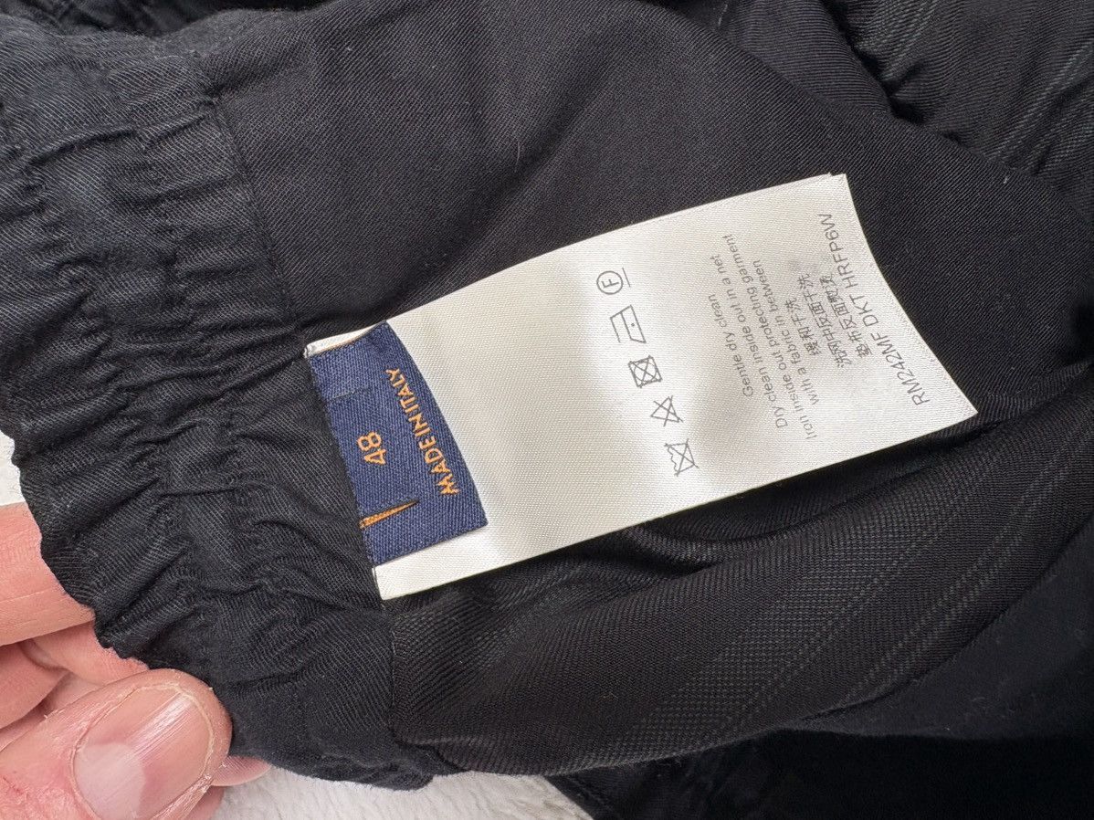 Louis Vuitton Louis Vuitton Drawstring Monogram Trousers Black/Green Size US 32 / EU 48 - 5 Thumbnail