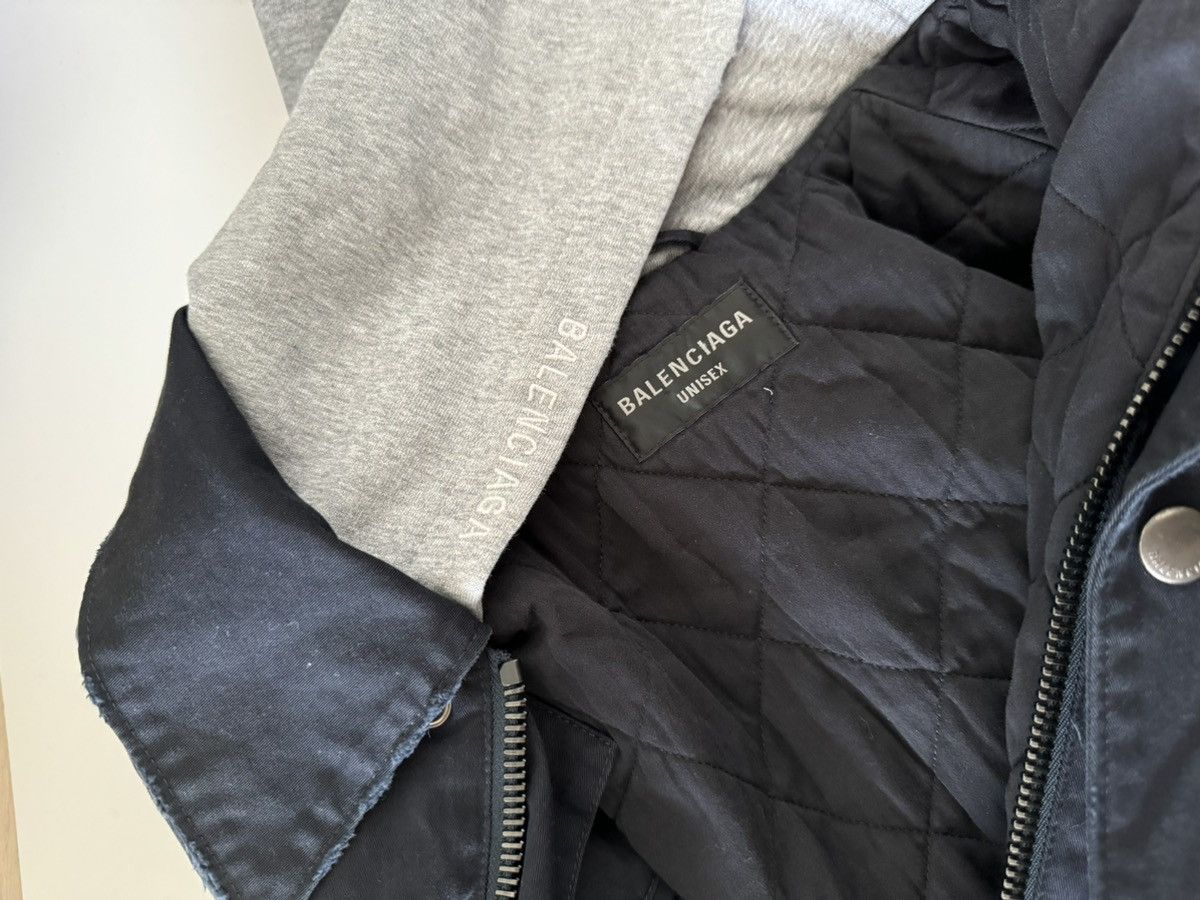 Balenciaga Balenciaga Double Layered Workwear Carhartt Parka Jacket Size US M / EU 48-50 / 2 - 7 Thumbnail