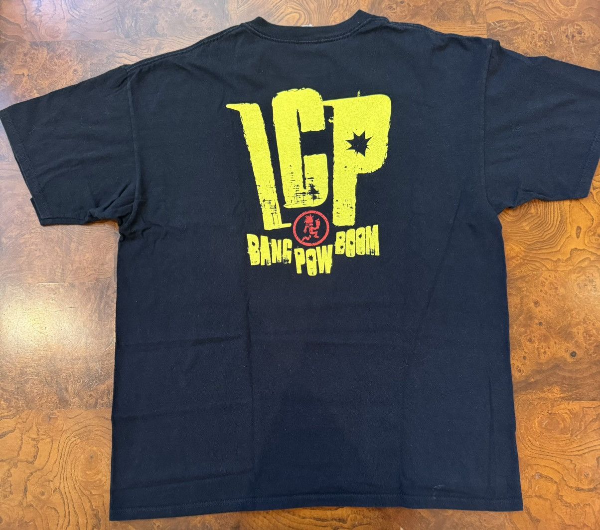 Anvil × Band Tees × Rap Tees 2009 Insane Clown Posse “Bang Pow Boom” Tshirt - Size XXL Size US XXL / EU 58 / 5 - 2 Thumbnail