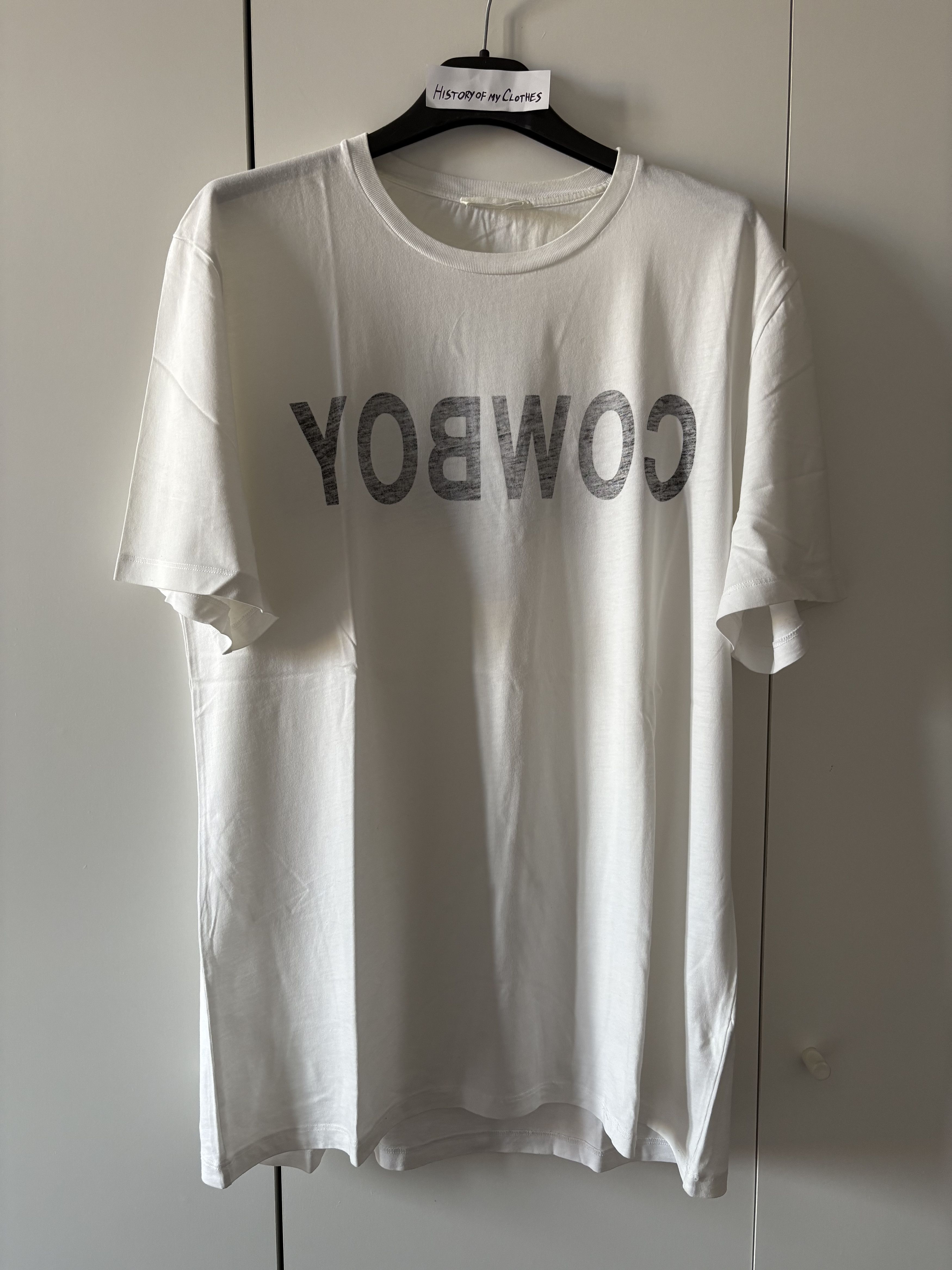 Helmut Lang Helmut Lang Cowboy Tee Re-Edition 2017 Size US S / EU 44-46 / 1 - 1 Thumbnail