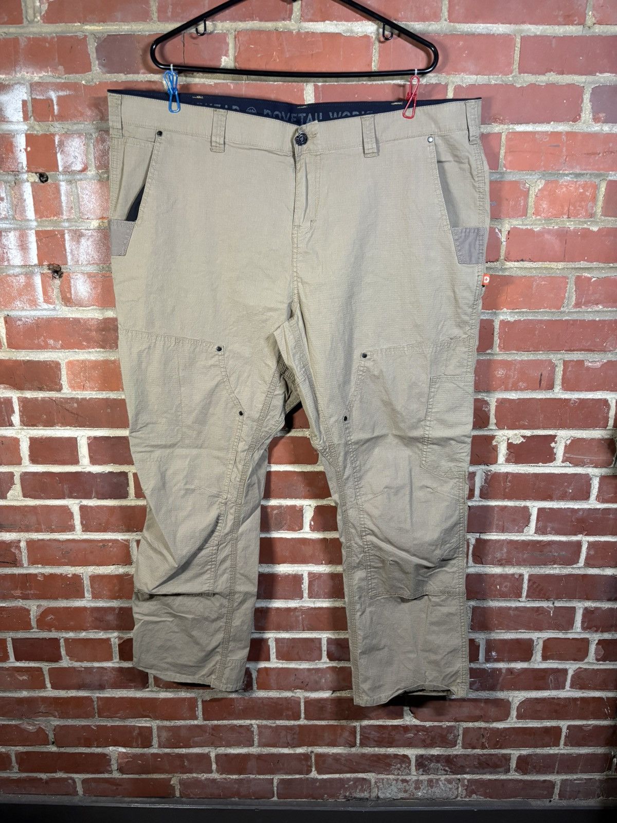 Other DOVETAIL Work Pants Straight Mid-rise Light 20/30, R 45x29.5 Size 39" - 1 Thumbnail