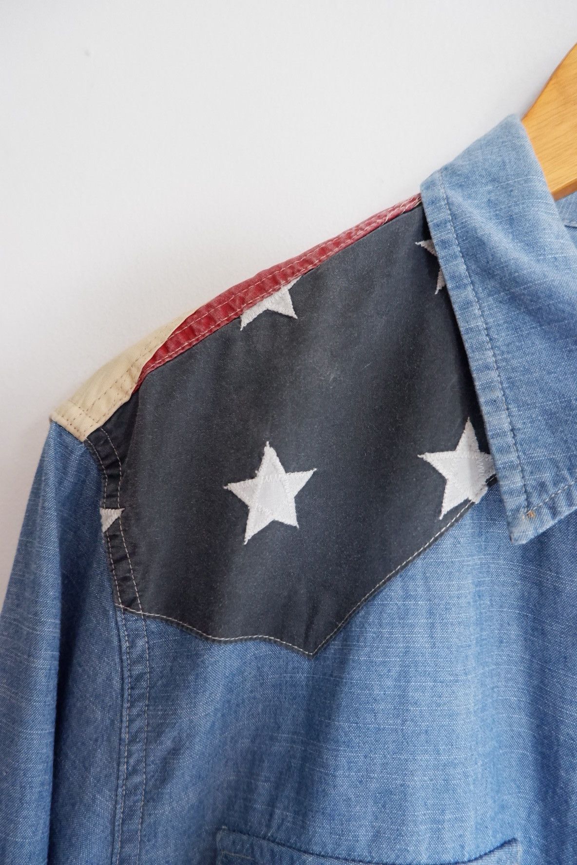 Denim & Supply Ralph Lauren Denim & Supply Ralph Lauren American Flag Button Shirts Size US L / EU 52-54 / 3 - 7 Thumbnail