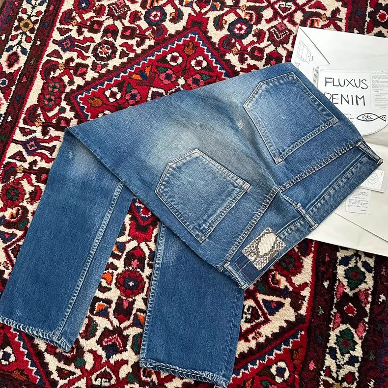 Visvim visvim size W32L30 10aw original snakeskin wash jeans 2505 Size US 32 / EU 48 - 4 Thumbnail