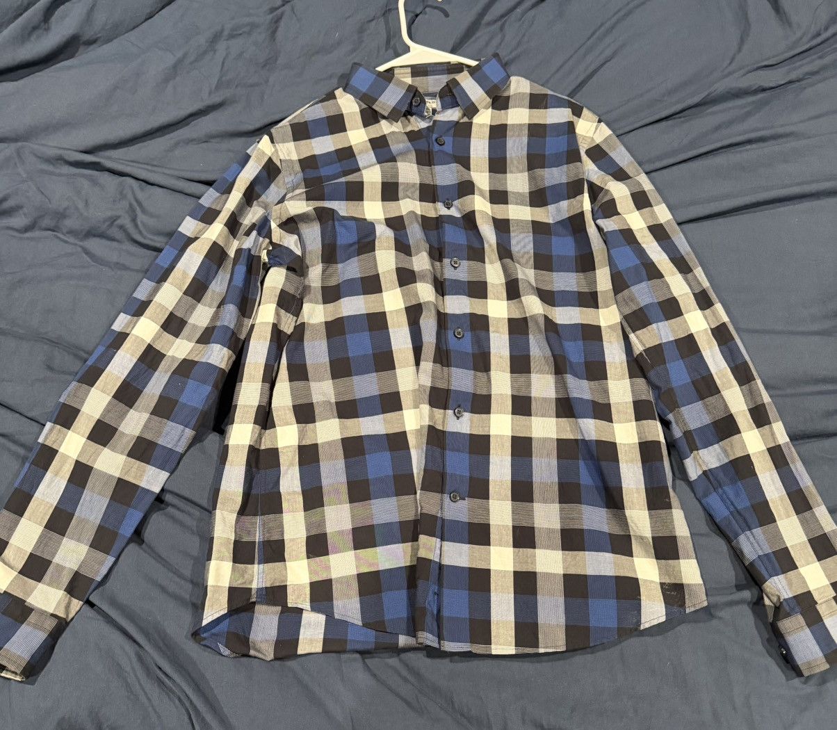 Express Express long sleeve button up shirt Size US L / EU 52-54 / 3 - 1 Thumbnail