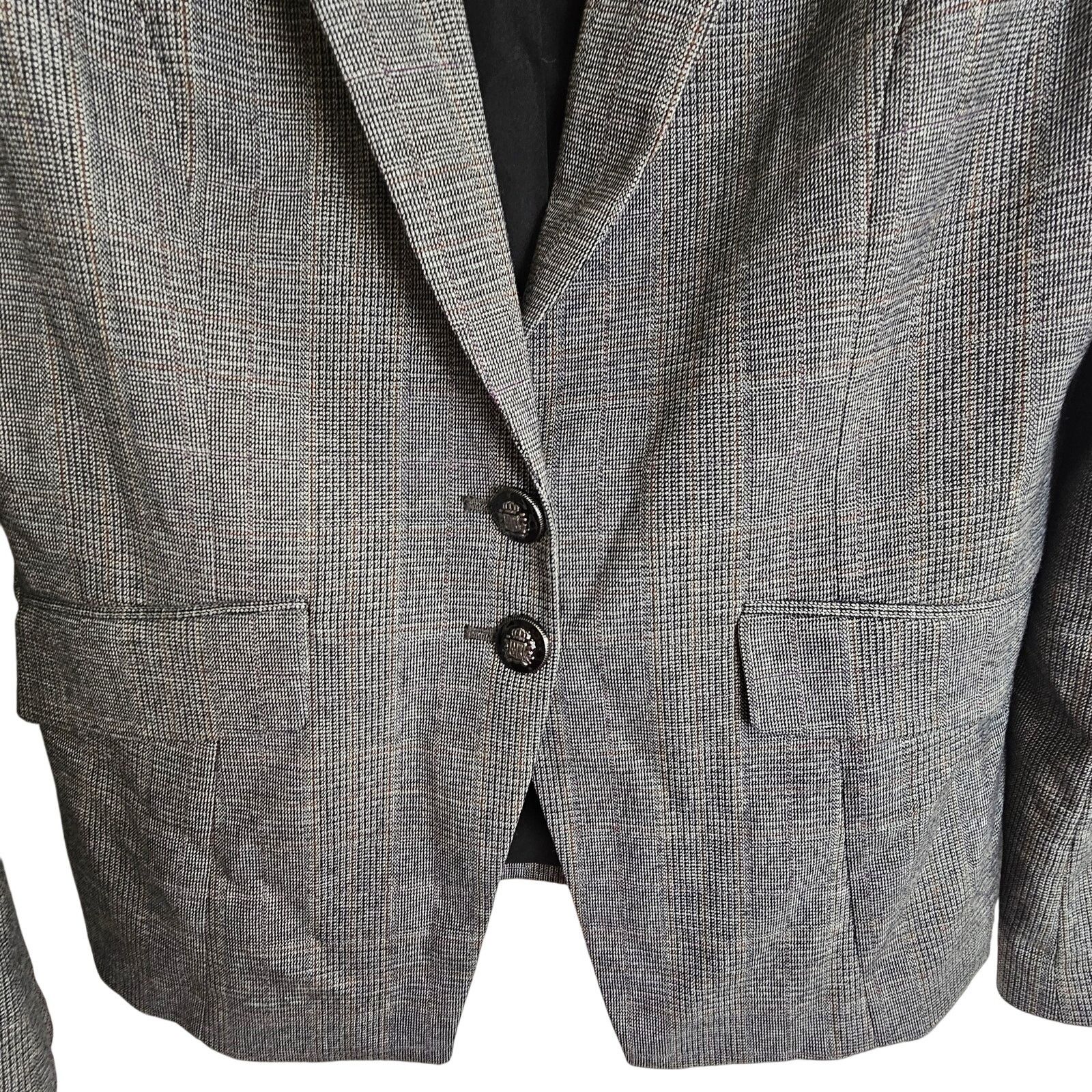 White House Black Market White House Black Market Womens Blazer Office Interview 8 Size M / US 6-8 / IT 42-44 - 3 Thumbnail