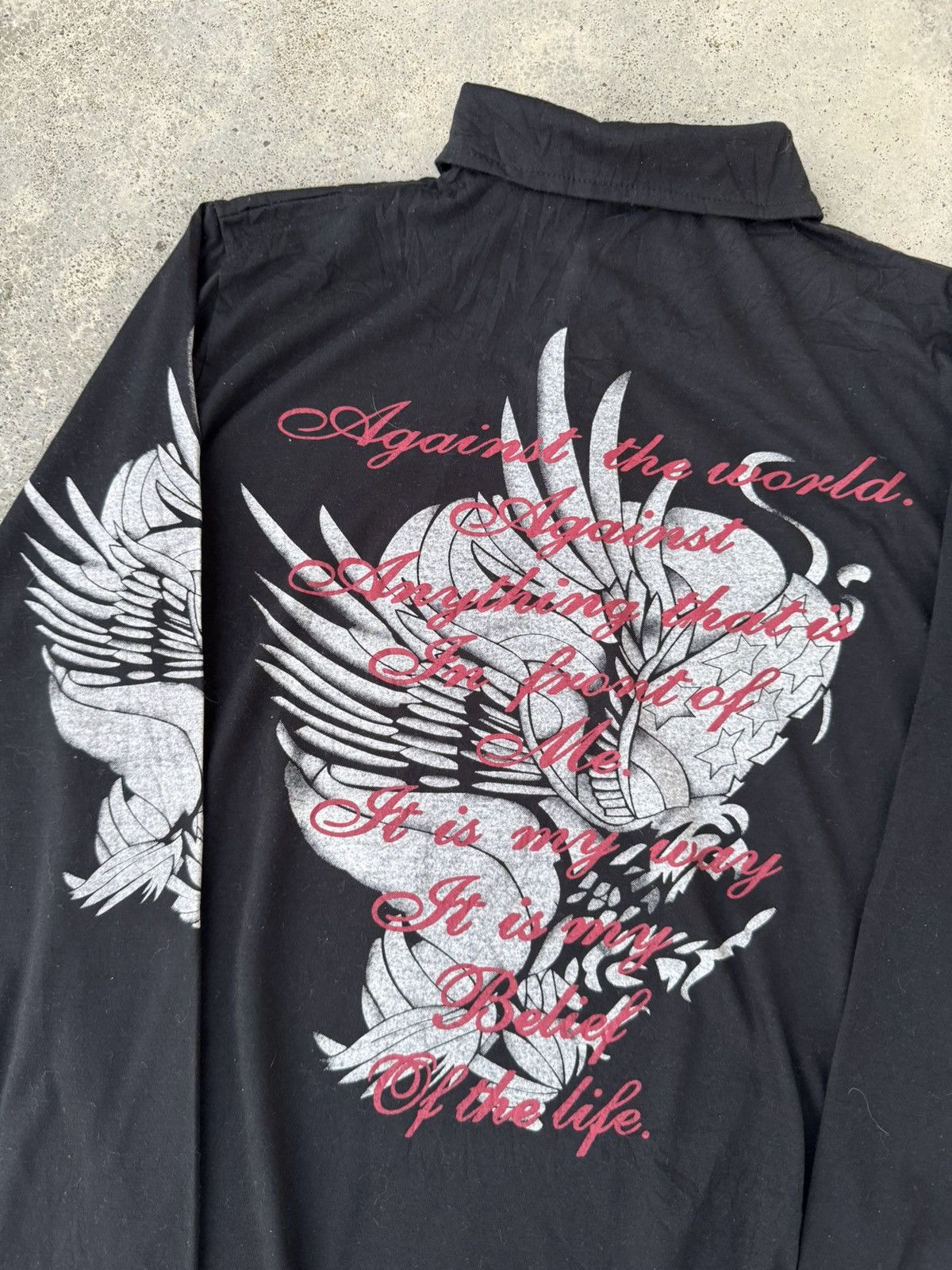 GOA Archival Japanese Againts Wild Poems goa styled Tees Size US M / EU 48-50 / 2 - 2 Thumbnail