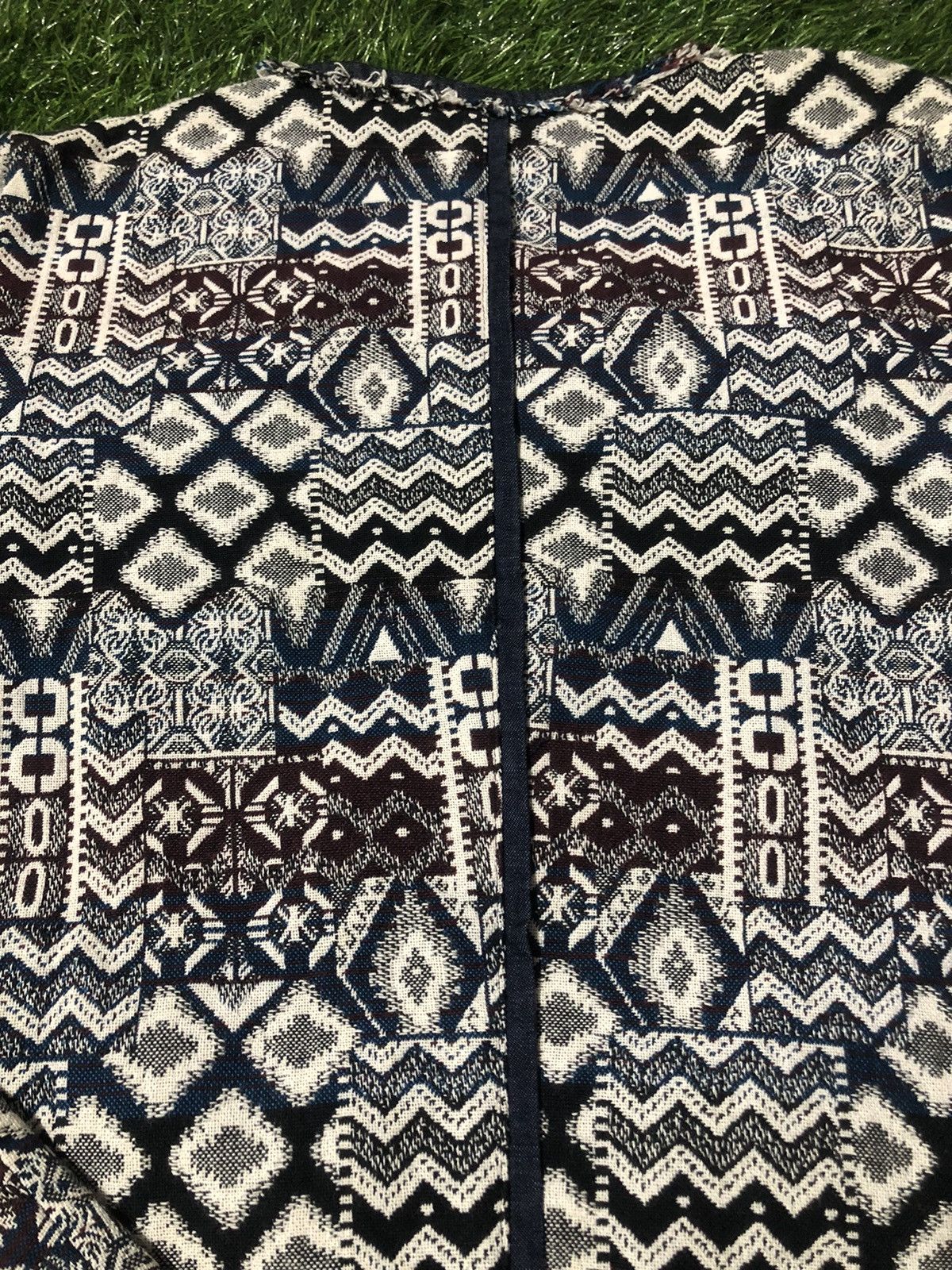 Vintage OUTER x CLOVIS PATTERN BLACK WHITE Size M / US 6-8 / IT 42-44 - 8 Thumbnail