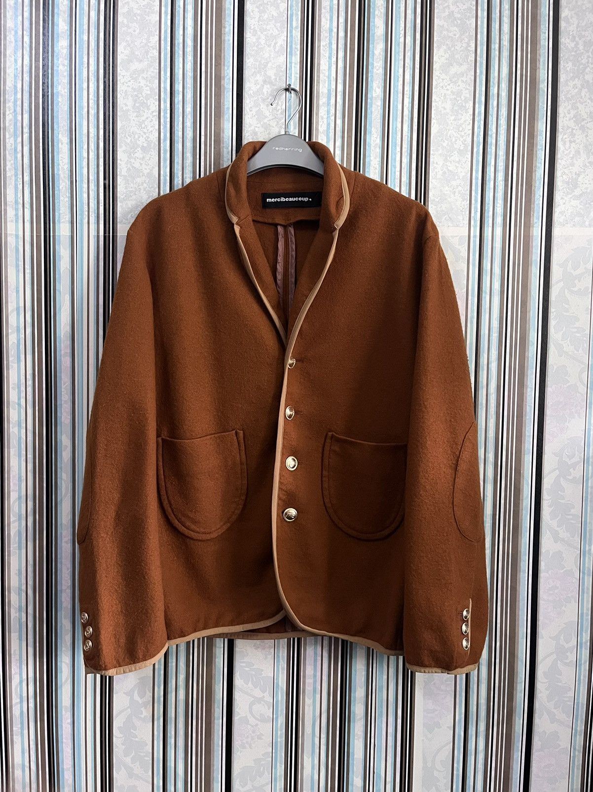 Issey Miyake 2000s wool avant garde casual #D2 Size US M / EU 48-50 / 2 - 1 Thumbnail