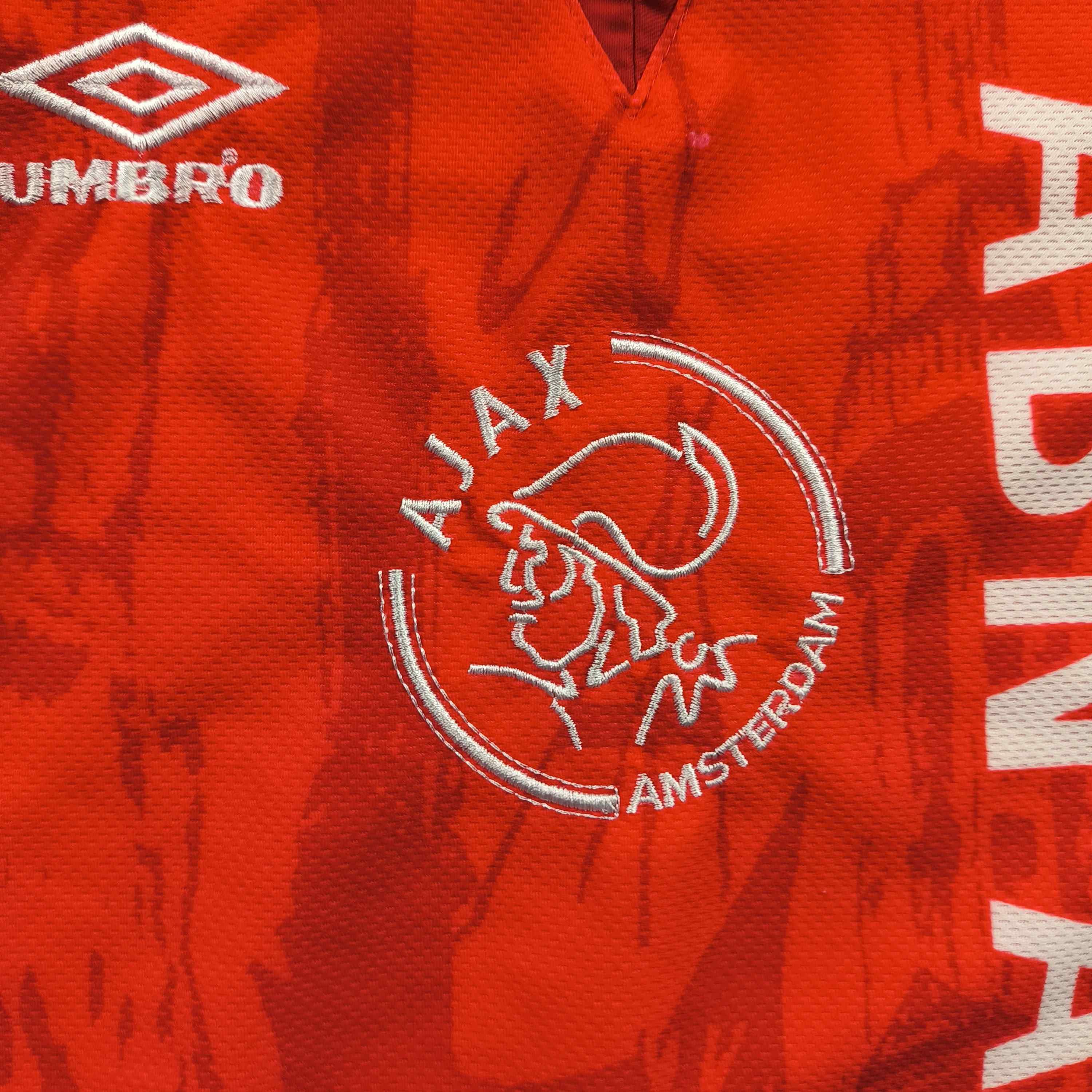 Umbro Ajax Amsterdam 1996-97 Umbro home football jersey size XL Size US XL / EU 56 / 4 - 3 Thumbnail