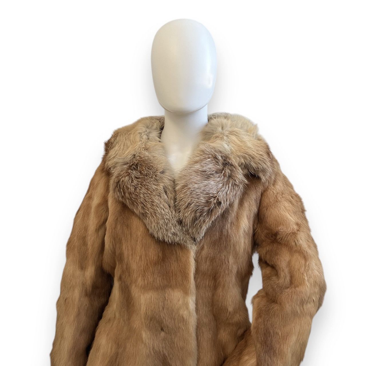 Japanese Brand × Vintage Glam Fox Fur Vintage Jacket 80s Y2K Avant Garde Size S / US 4 / IT 40 - 3 Thumbnail