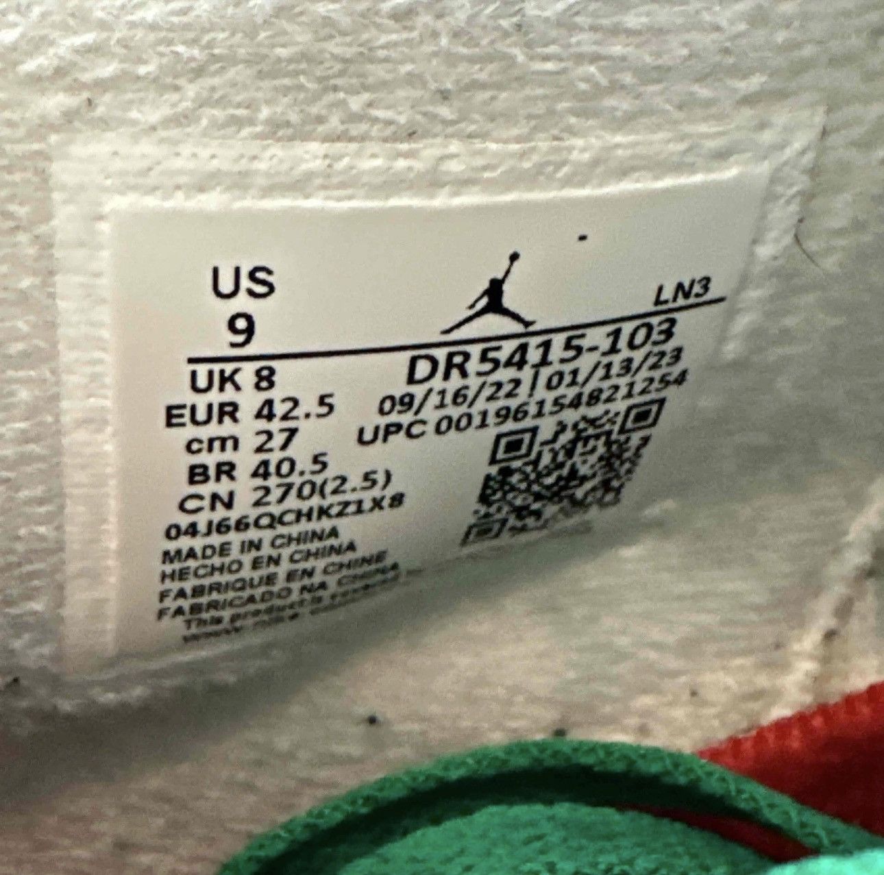 Nike SB Jordan 4 Retro SB Pine Green Size US 9 / EU 42 - 7 Thumbnail