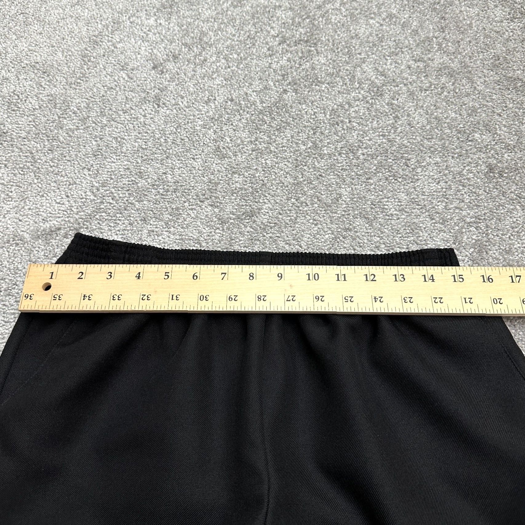 Vintage Alfred Dunner Straight Leg Pants Womens 12P Petite Black Elastic Waist 30x27 Size 34" / US 12 / IT 48 - 7 Thumbnail