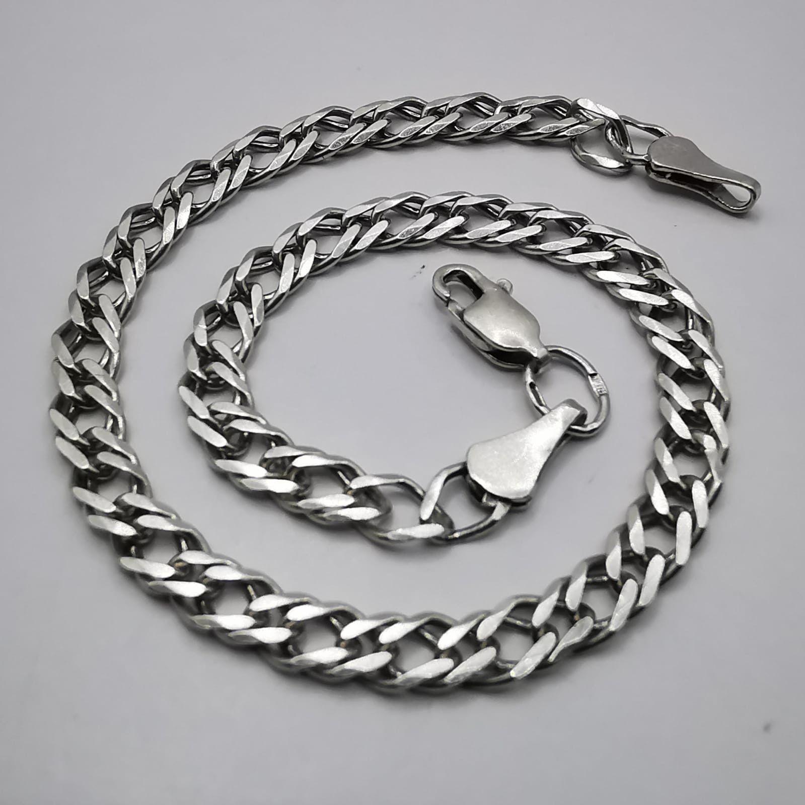 Sterling Silver Vintage Bracelet Jewelry, 925 Sterling Silver,Handmade 5,50g Size ONE SIZE - 2 Thumbnail