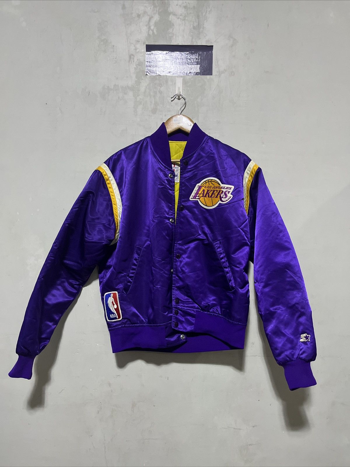 Starter Vintage Gen 1 Starter Varsity Jacket Lakers Size US M / EU 48-50 / 2 - 6 Thumbnail