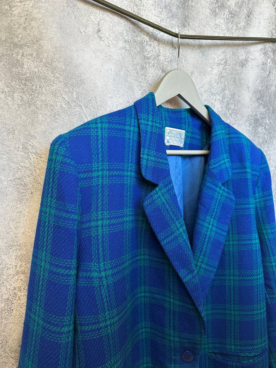 Pendleton Pendleton Plaid Wool Blazer Made in USA Jacket 100% Wool Size XL / US 12-14 / IT 48-50 - 4 Thumbnail