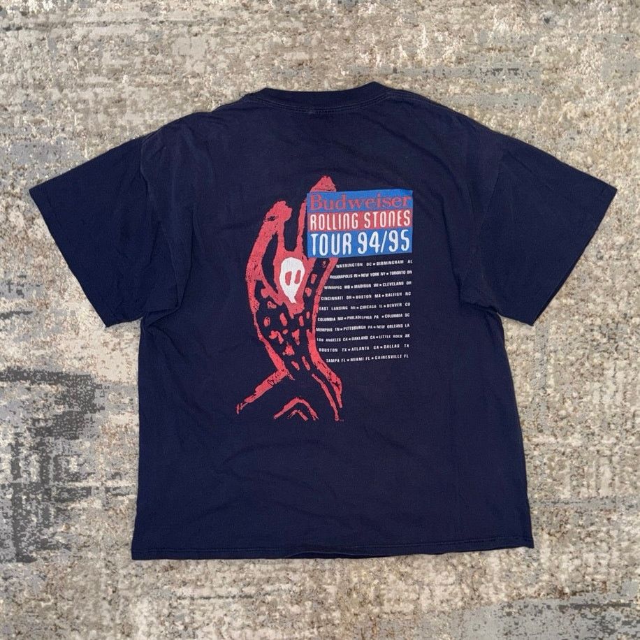 Brockum Rolling Stones Vntg 1994 Voodoo Lounge Tour Tee Mens XL Size US XL / EU 56 / 4 - 2 Thumbnail