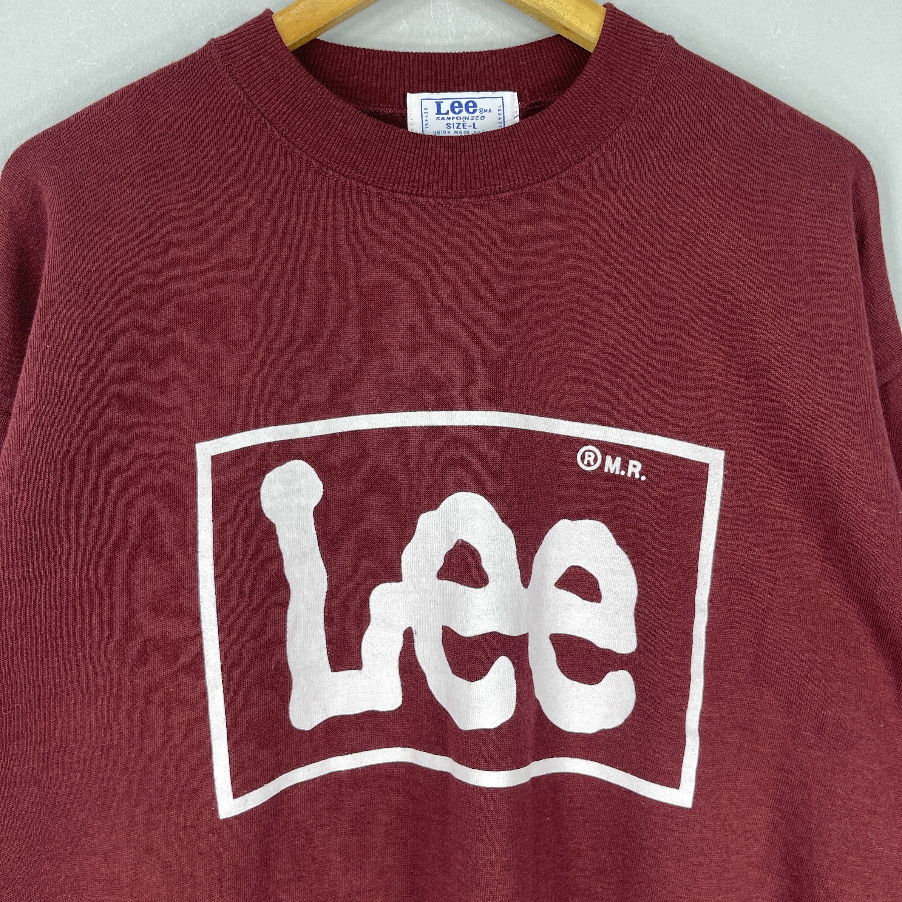 Lee Vintage LEE Sanforized Union Made Printed Sweatshirt Size US L / EU 52-54 / 3 - 2 Thumbnail