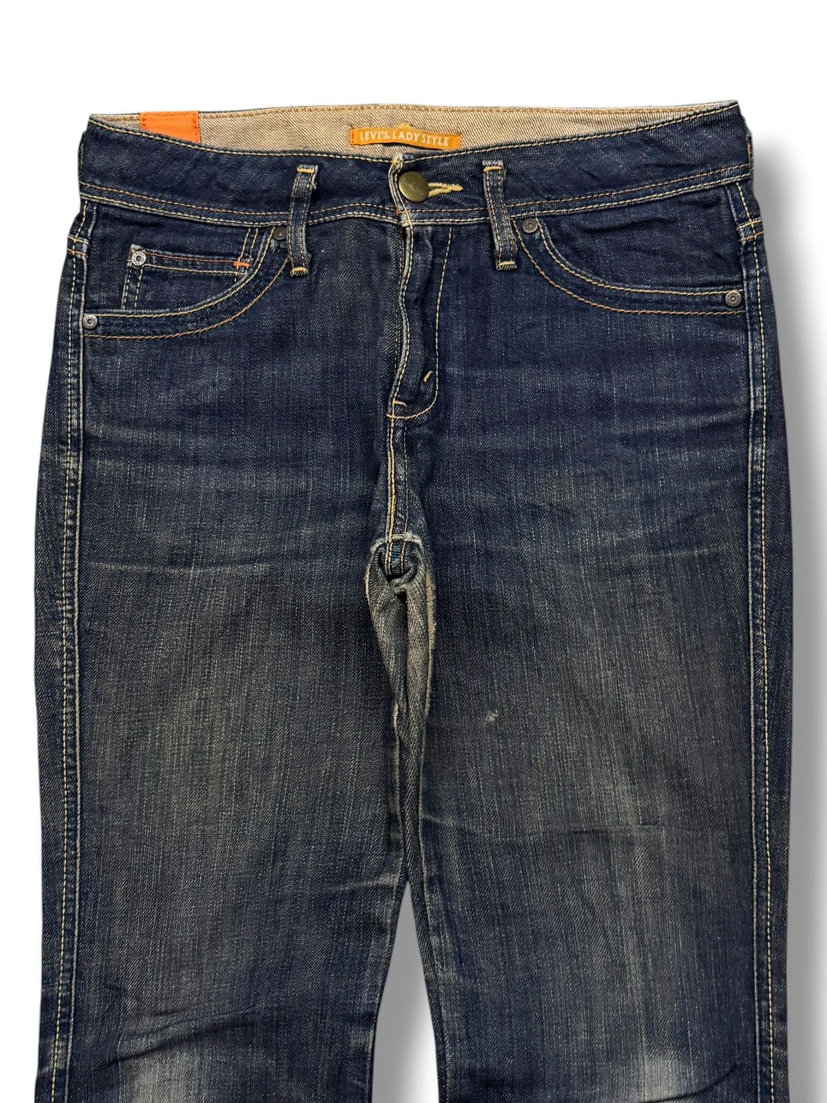 Levi's Vintage Levi’s Lady Style Bootcut Flare Denim Jeans | W31 Size 31" - 4 Thumbnail