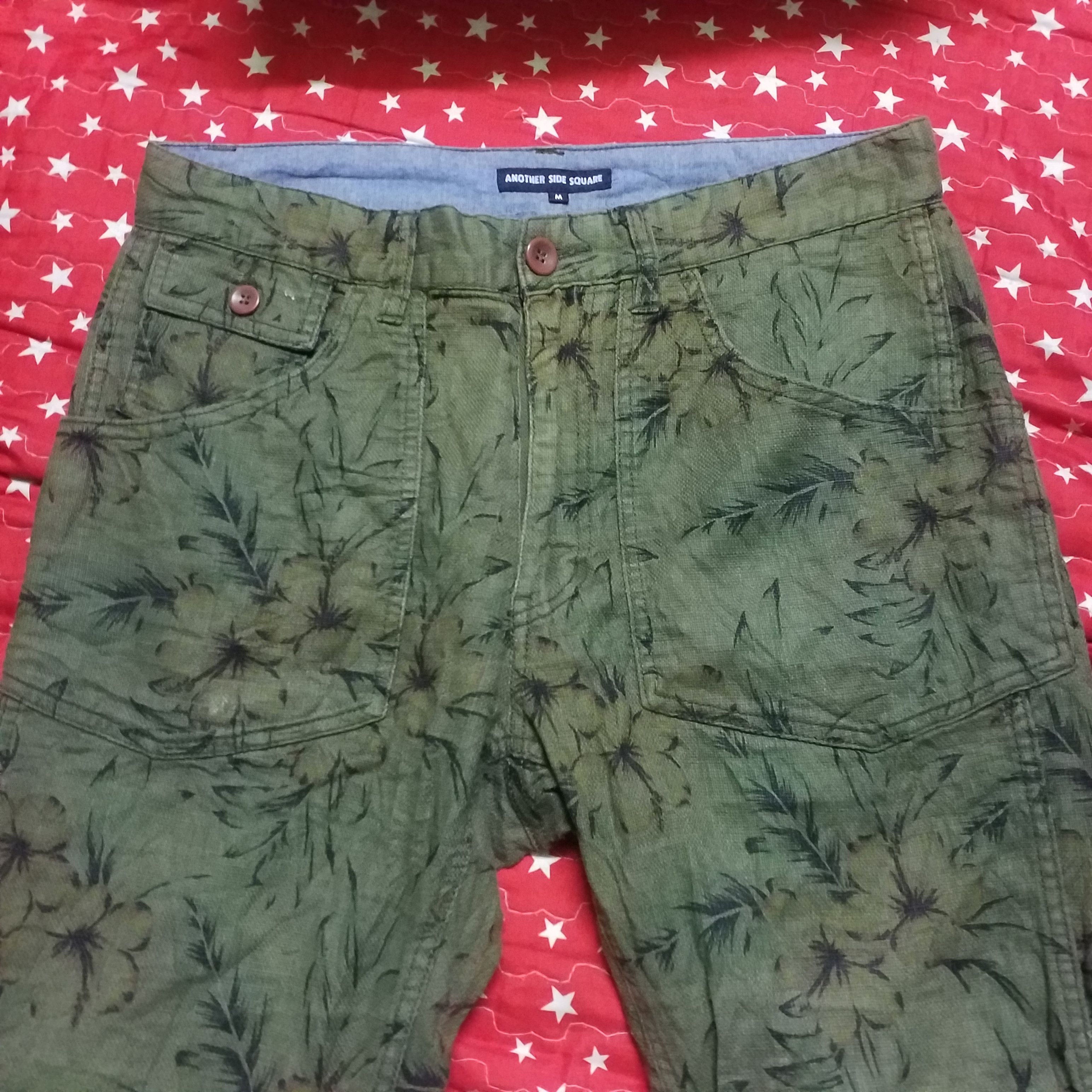 Japanese Brand hawaii pant with flower ovp overprint Size 32" / US 10 / IT 46 - 2 Thumbnail