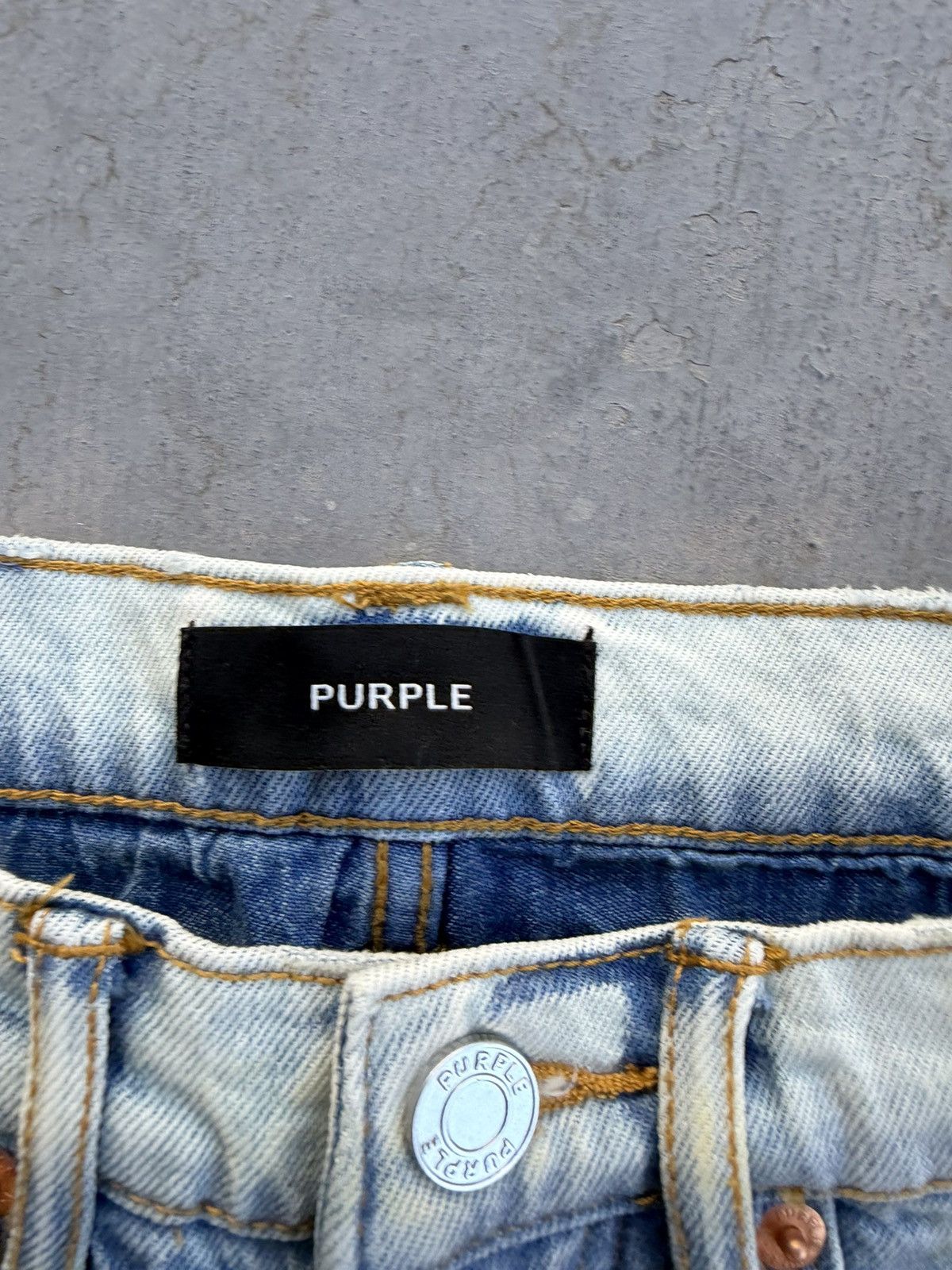 Purple Brand Purple Brand P001 Skinny Basalt Jeans Light Indigo 28 Waist Size US 28 / EU 44 - 6 Thumbnail