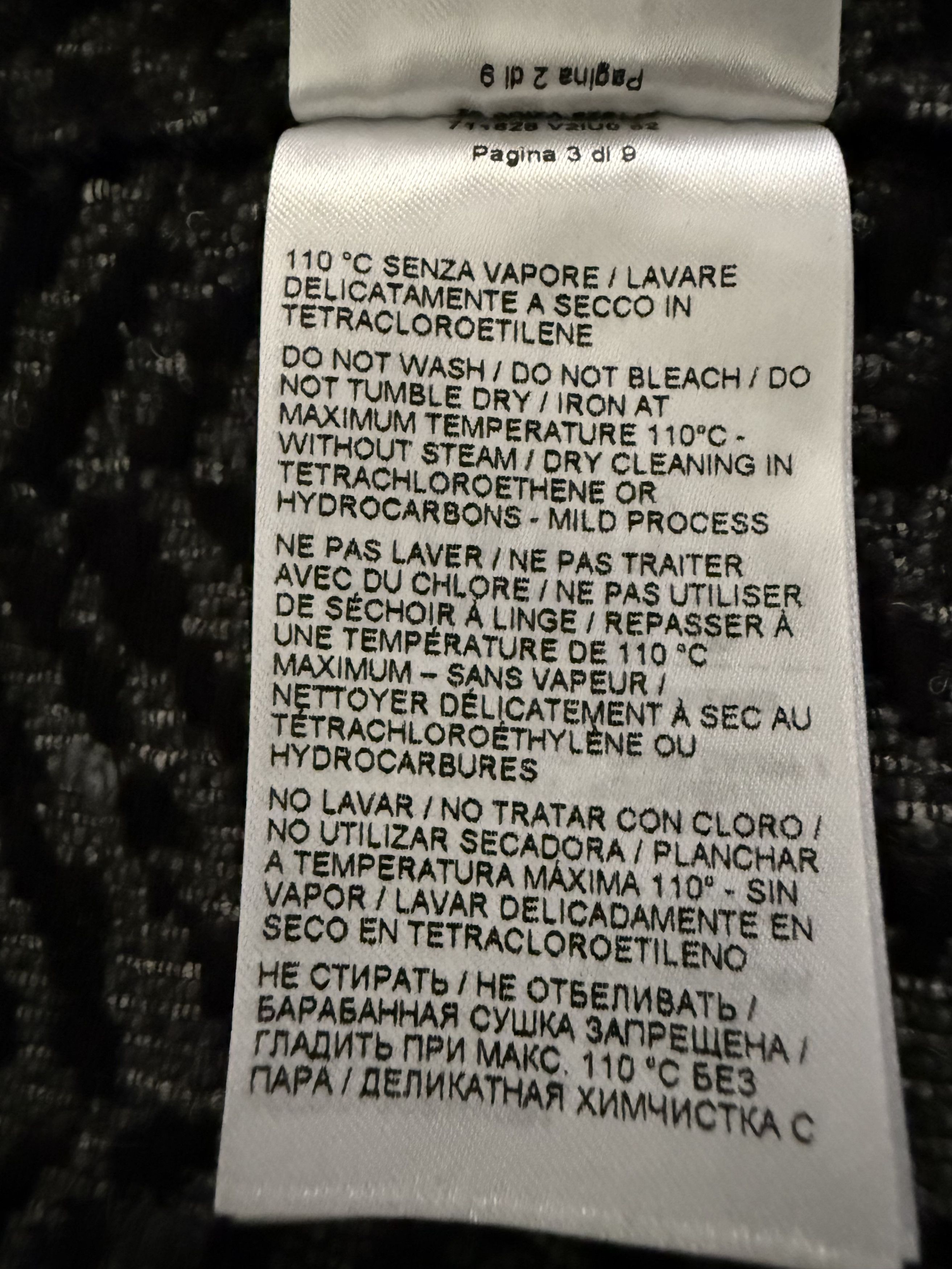 Bottega Veneta Herringbone Wool-Blend Overshirt/Jacket Size 42R - 14 Thumbnail