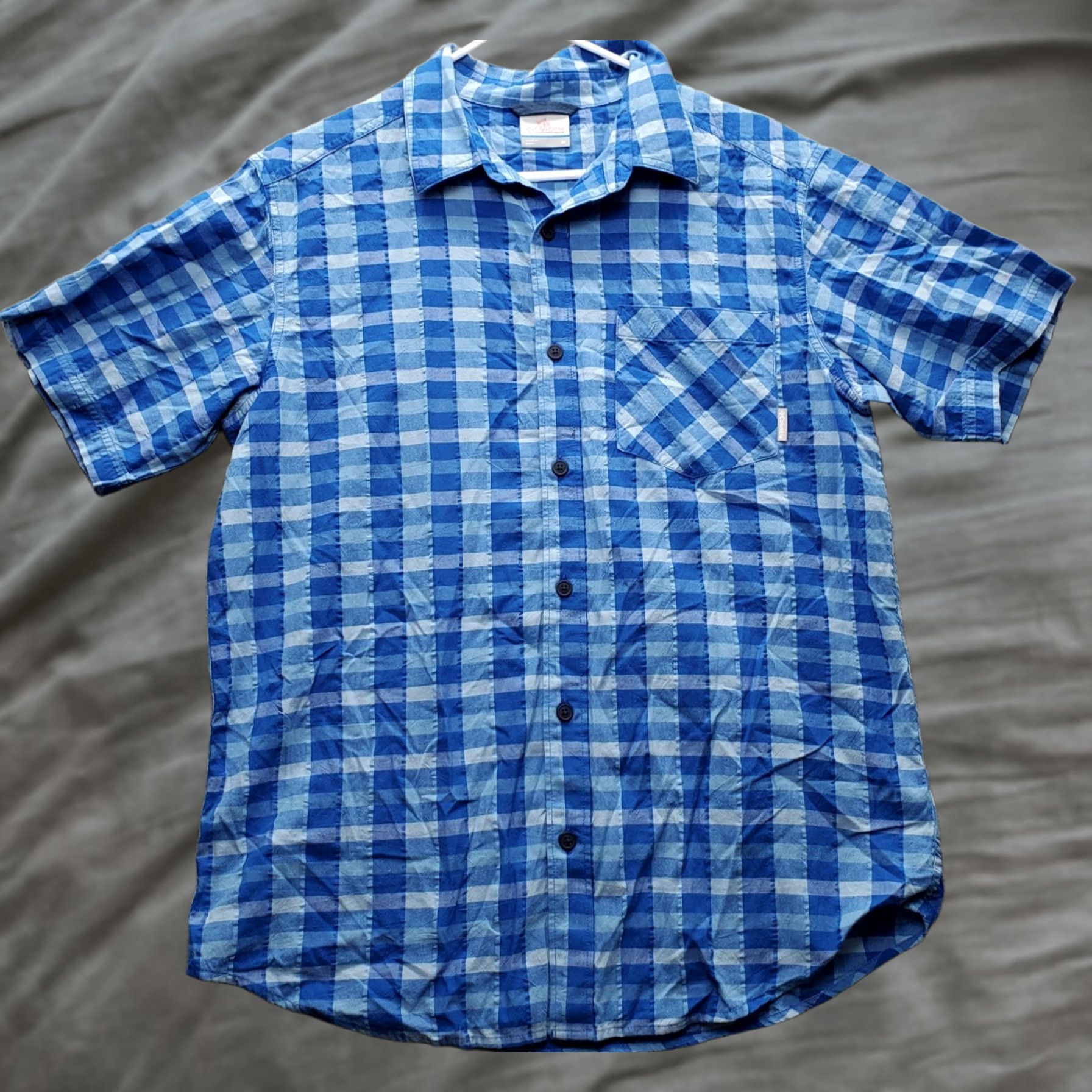 Vintage Columbia Casual Shirt Mens Medium Multi Check Regular Fit Long Sleeve Button-Up Size US M / EU 48-50 / 2 - 1 Thumbnail